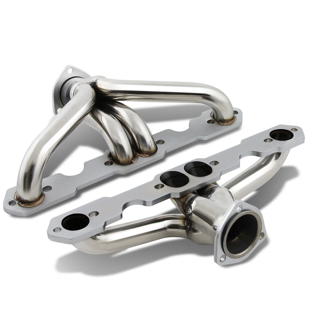 1955-1957 Chevrolet SBC 265/283 Block Hugger Tri-5 Headers - Stainless Steel