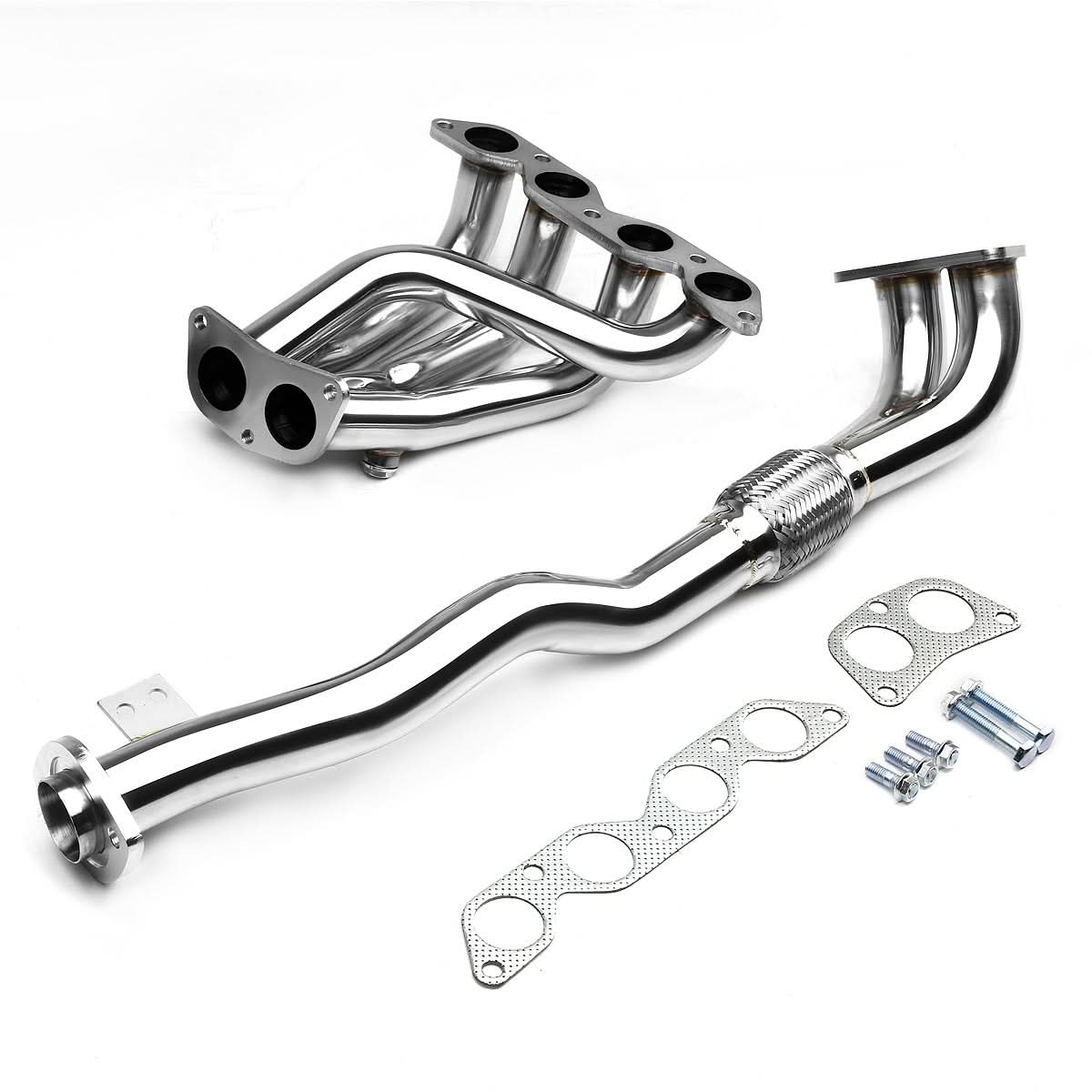 93-97 Toyota Corolla 1.6L DX/Base 4A-FE/7A-FE Header Stainless Steel