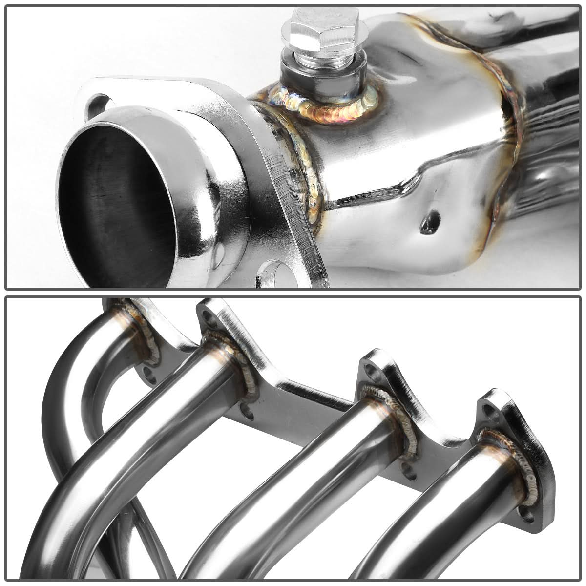 1975-1988 Volkswagen Rabbit/Scirocco/Jetta Exhaust Header - Stainless Steel