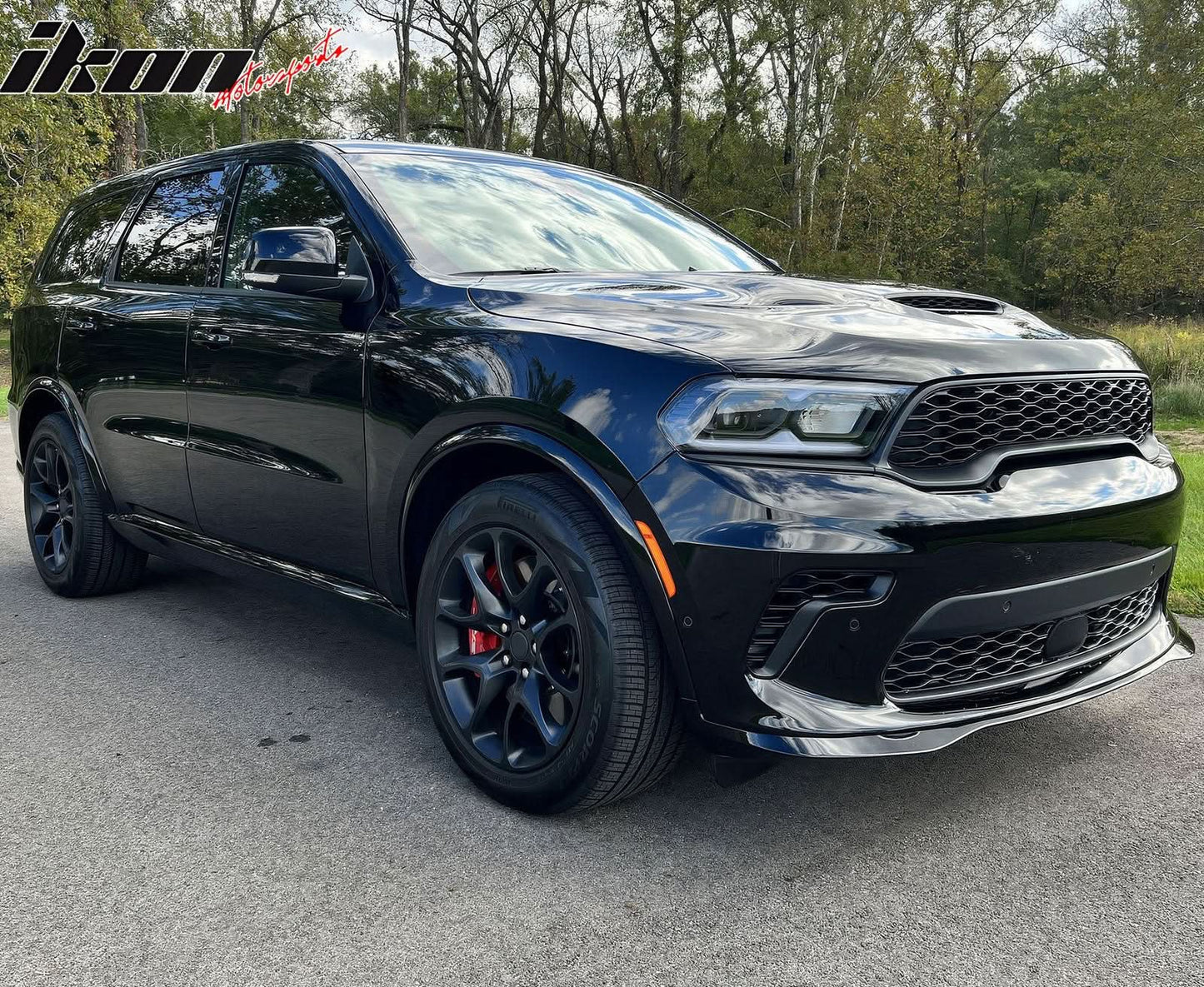 2021-2024 Dodge Durango Front Bumper Upper PP Grille 21+ Hellcat Style