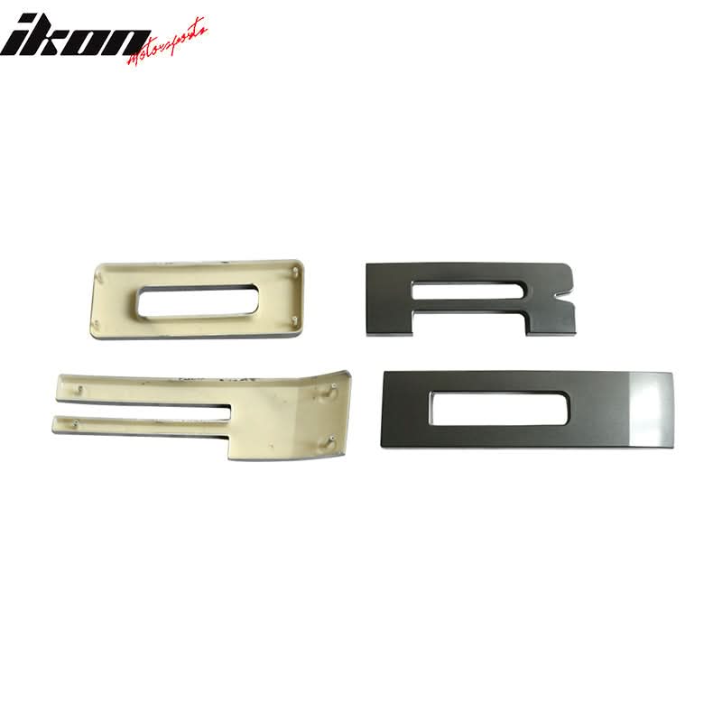 2009-2014 Ford F150 Raptor Style Front Grille Emblems Letter Black