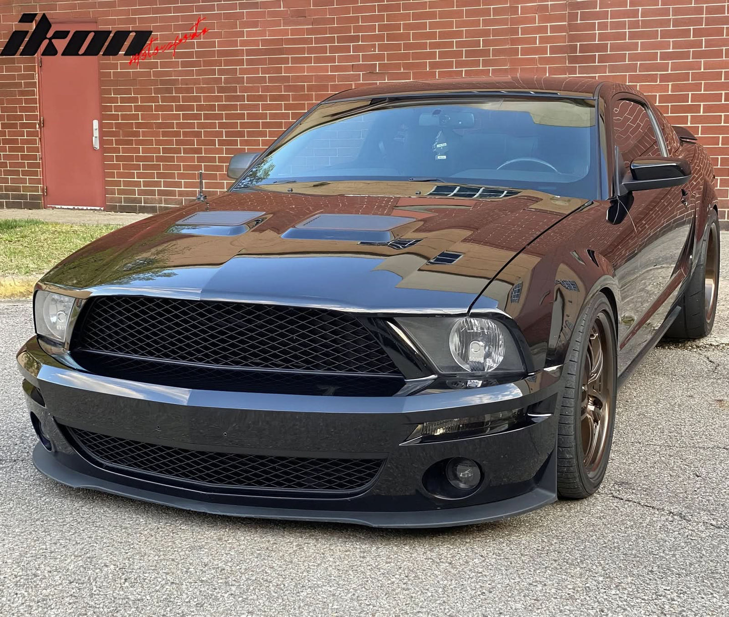 2007-2009 Ford Mustang GT500 OE Front Bumper Upper Mesh Grille ABS