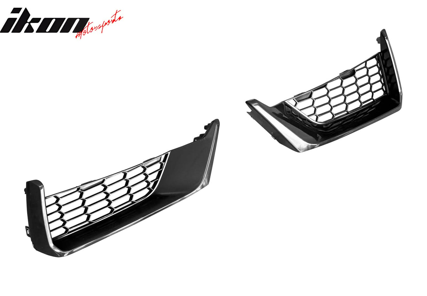 2024-2025 Ford Mustang Dark Horse Front Bumper Mesh Grilles Covers ABS