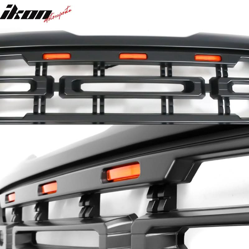 2016-2019 GMC Sierra 1500 Front Bumper Hood Grille Mesh Hood Guard