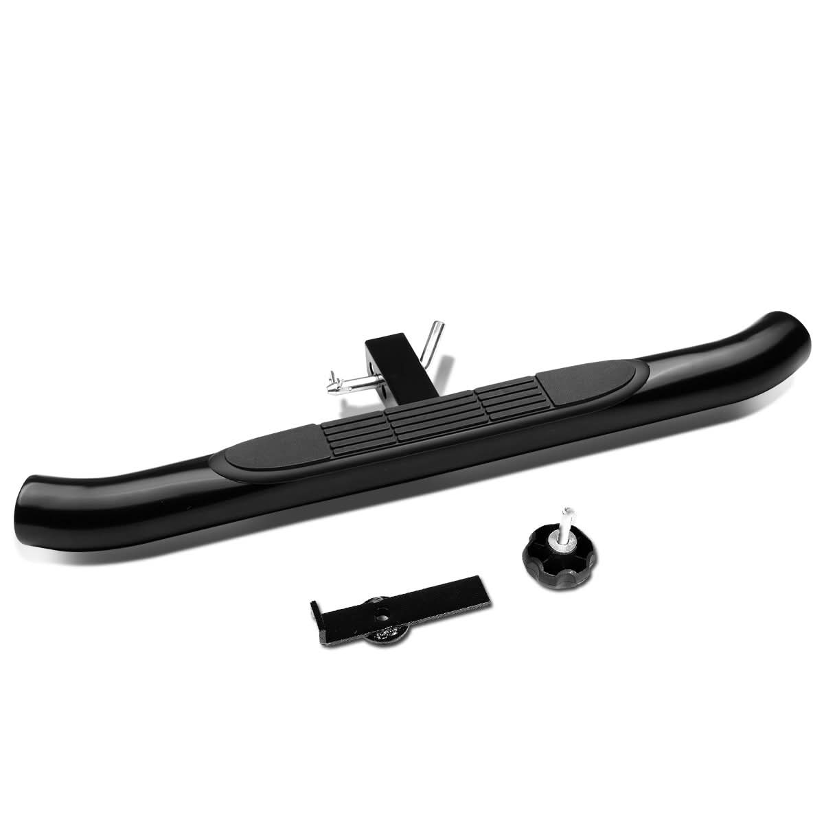 Universal 2 Inch Receiver Hitch Step with 3.25 Inch Curved Platform