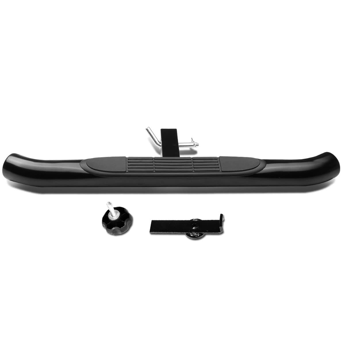 Universal 2 Inch Receiver Hitch Step with 3.25 Inch Curved Platform