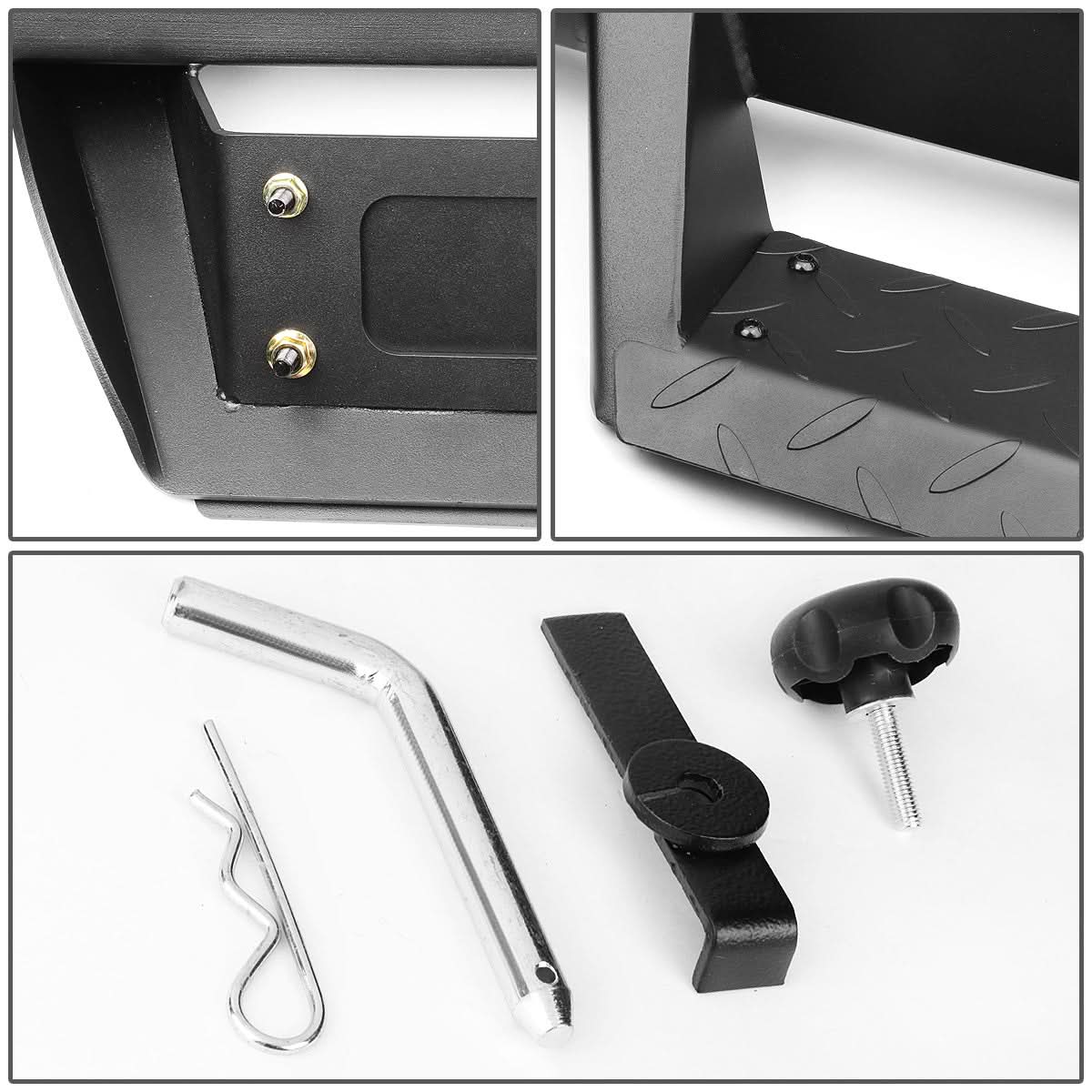 2" Receiver Hitch Step with 3.25" Square Platform
