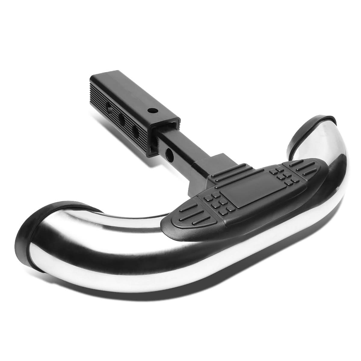 Universal Hitch Step - Stainless Steel - 1.25" & 2" Receiver