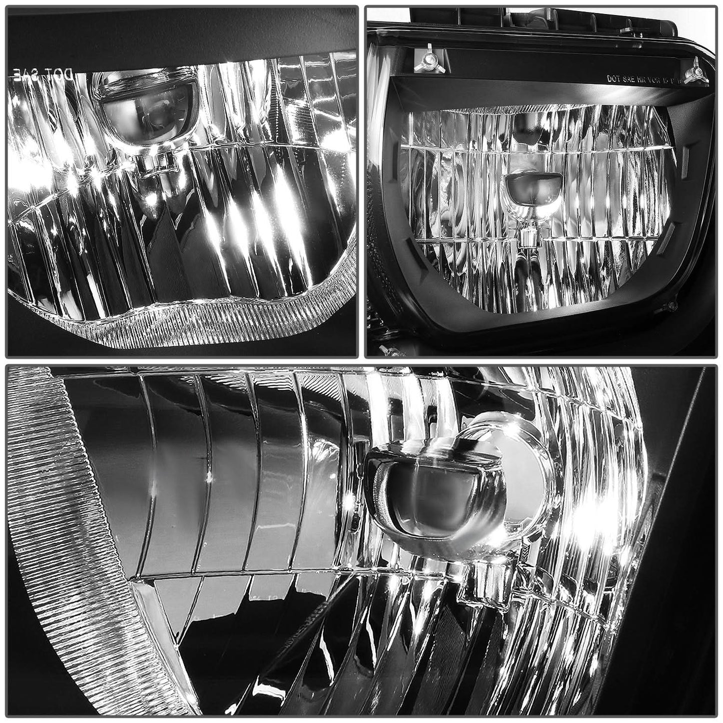 10-13 Chevrolet Camaro OE Style Black Housing Headlights