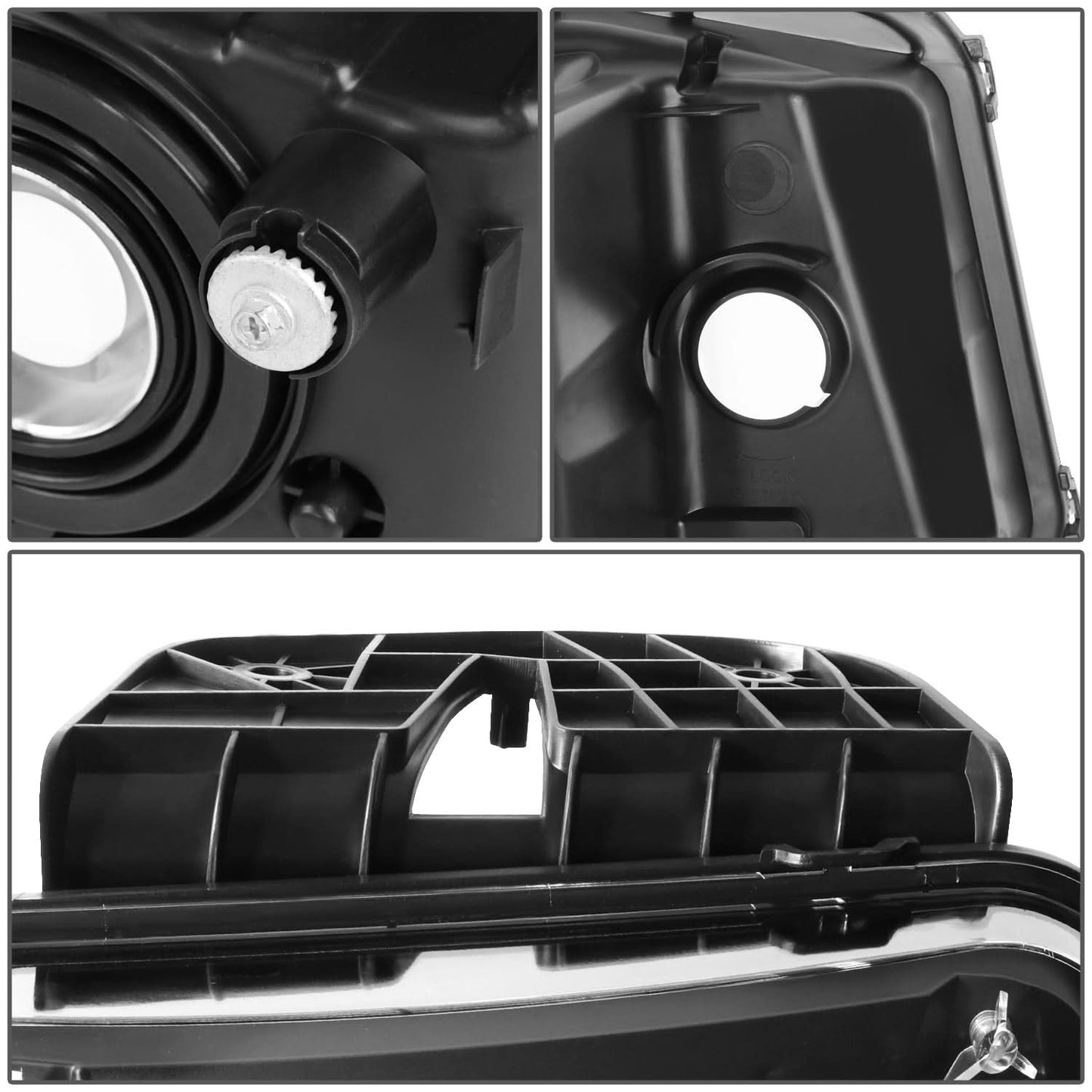 10-13 Chevrolet Camaro OE Style Black Housing Headlights