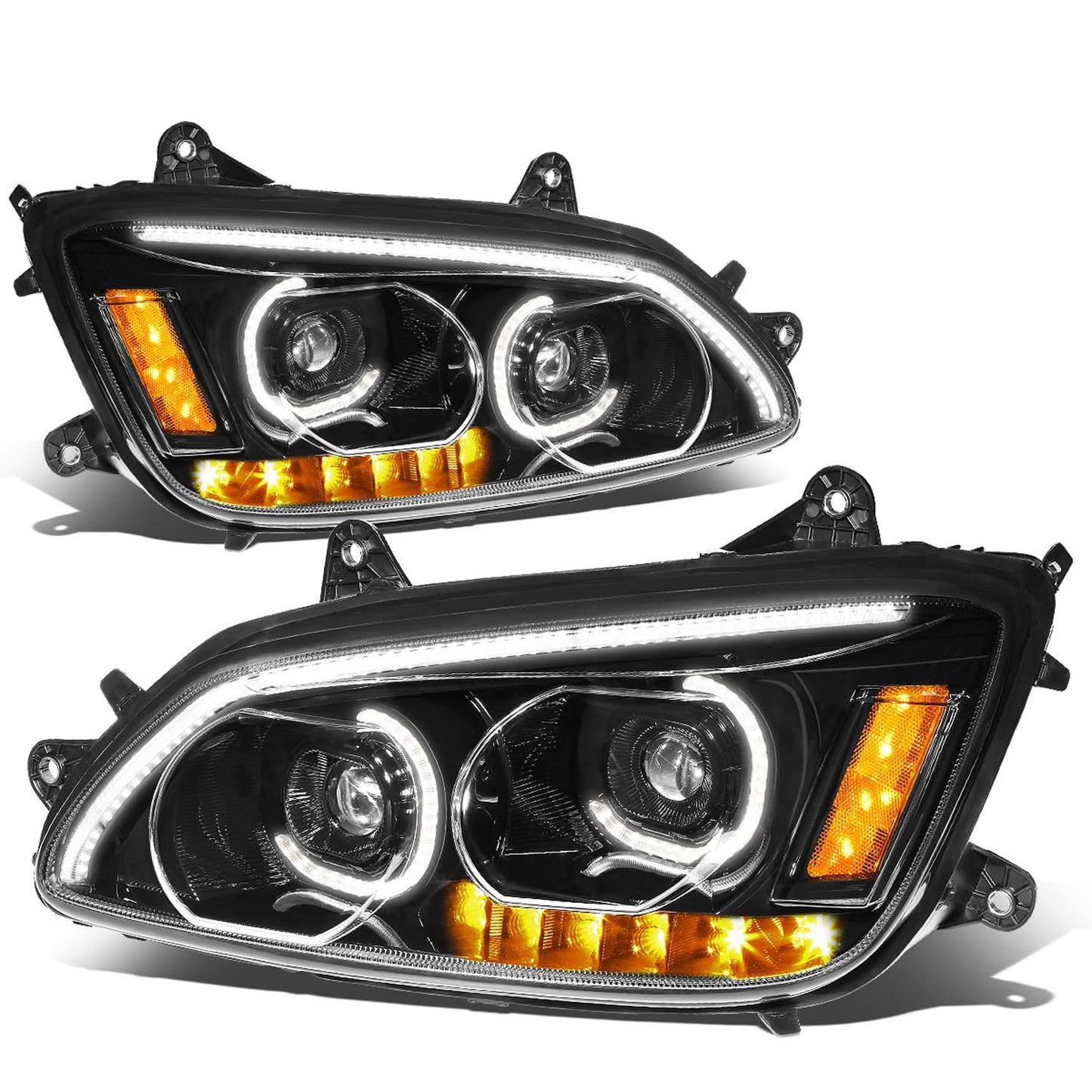 08-19 Kenworth T170/T270/T300/T370/T660/T700 LED Projector Headlights