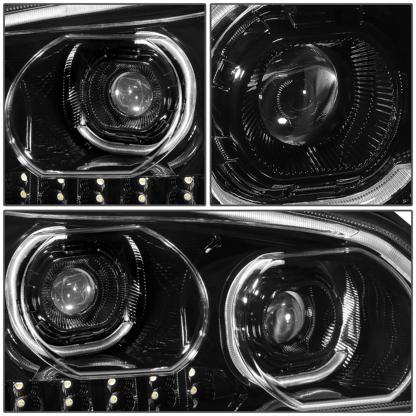 08-19 Kenworth T170/T270/T300/T370/T660/T700 LED Projector Headlights