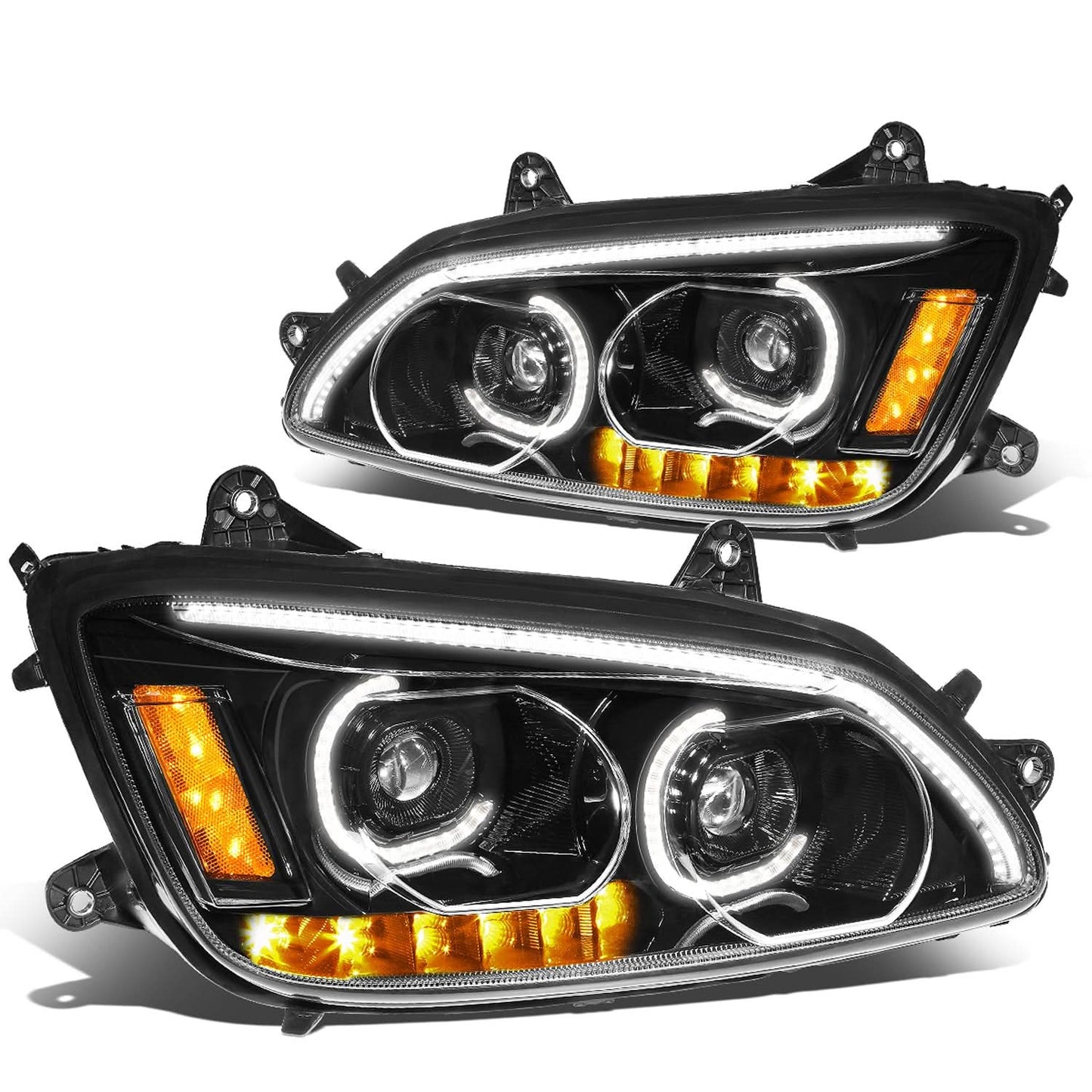 08-19 Kenworth T170/T270/T300/T370/T660/T700 LED Projector Headlights
