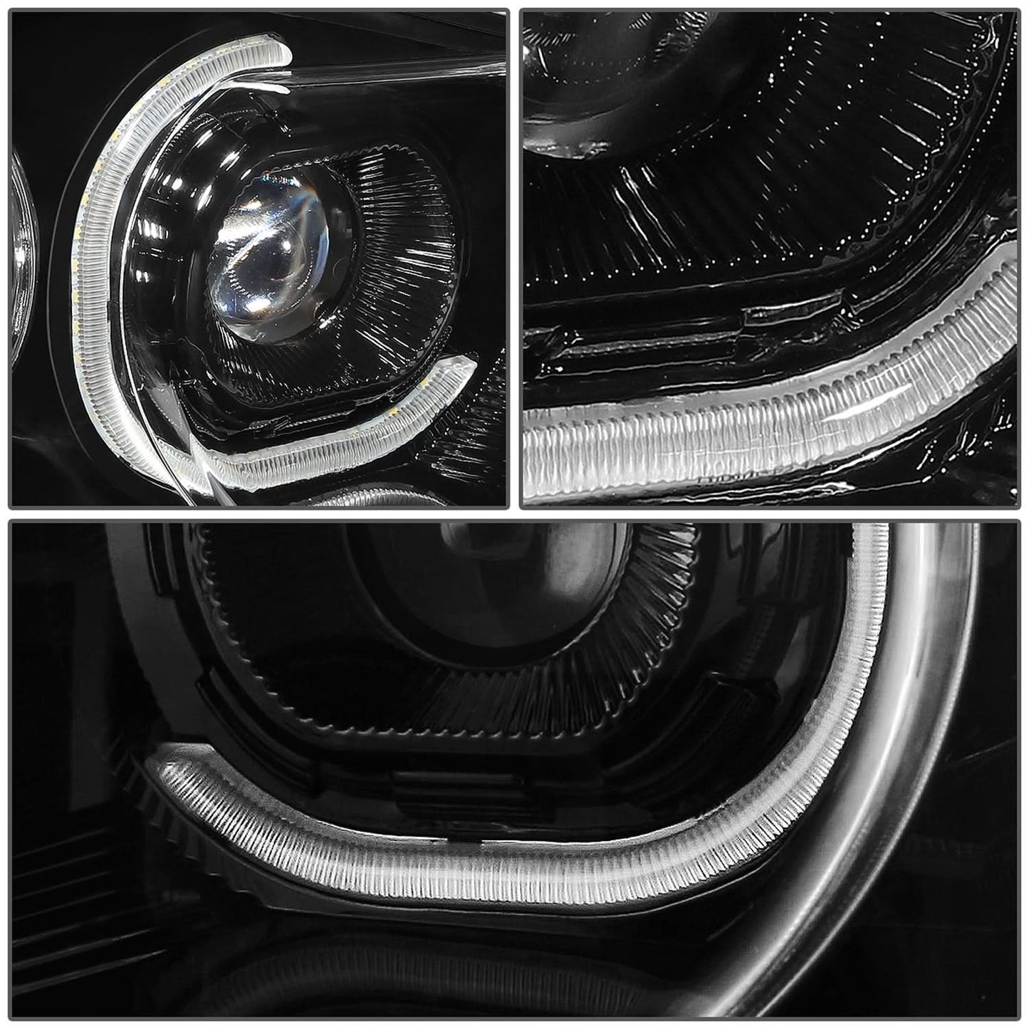 08-19 Kenworth T170/T270/T300/T370/T660/T700 LED Projector Headlights