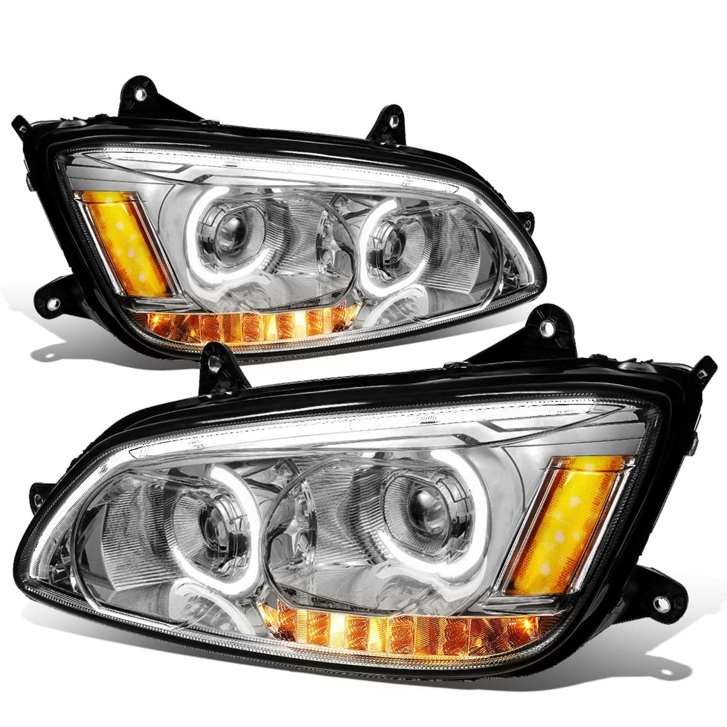 2008-2019 Kenworth T170/T270/T300/T370/T660/T700 LED Projector Headlights