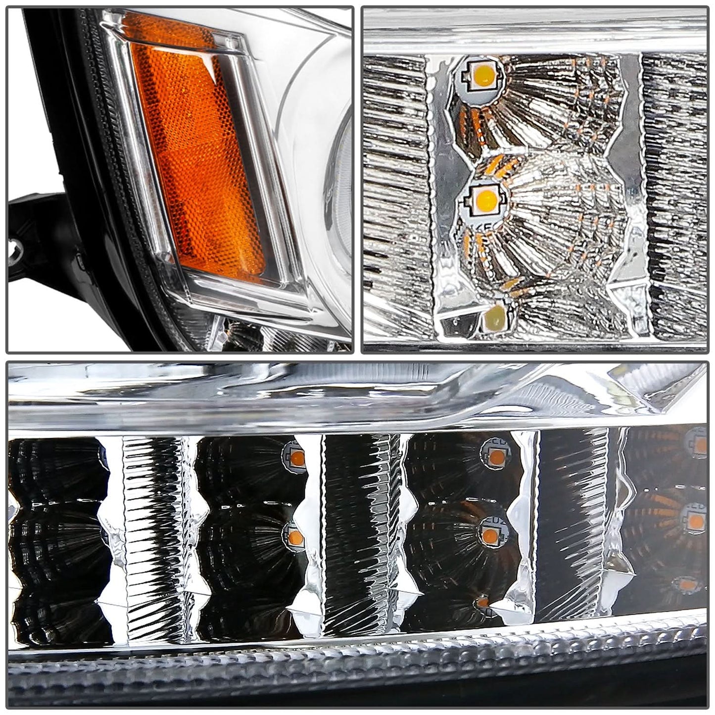 2008-2019 Kenworth T170/T270/T300/T370/T660/T700 LED Projector Headlights