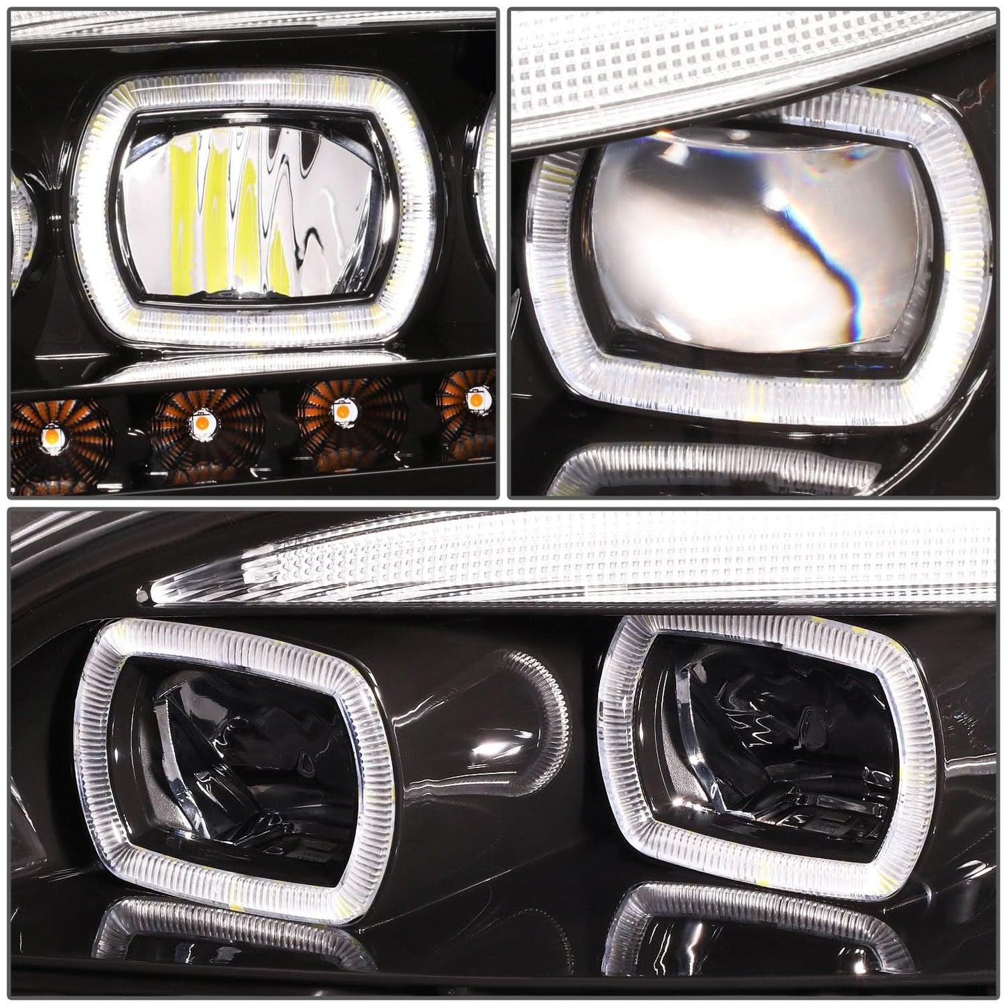 05-20 Peterbilt Multi-Model LED Headlights - Black
