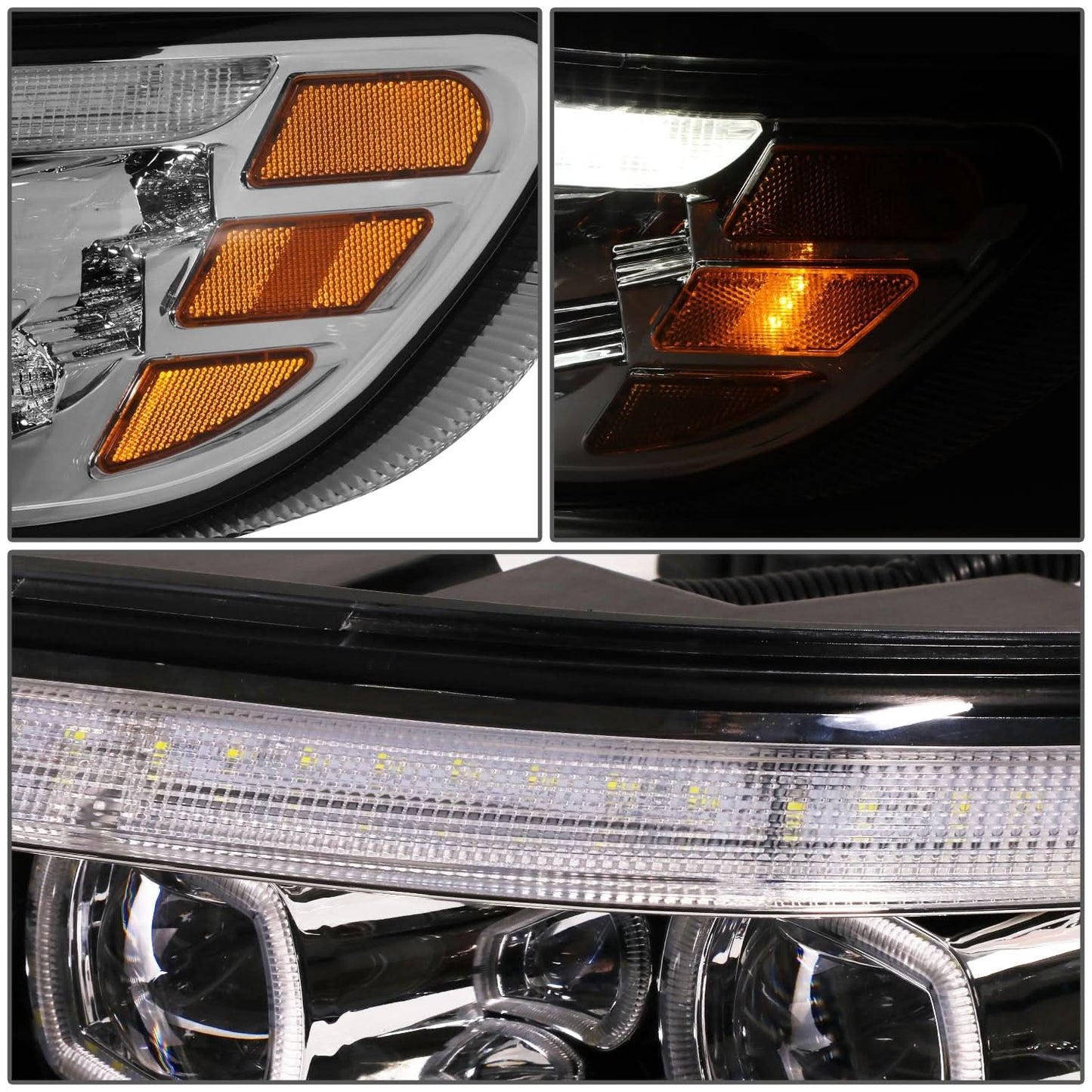 05-20 Peterbilt Multi-Model LED Headlights - Clear