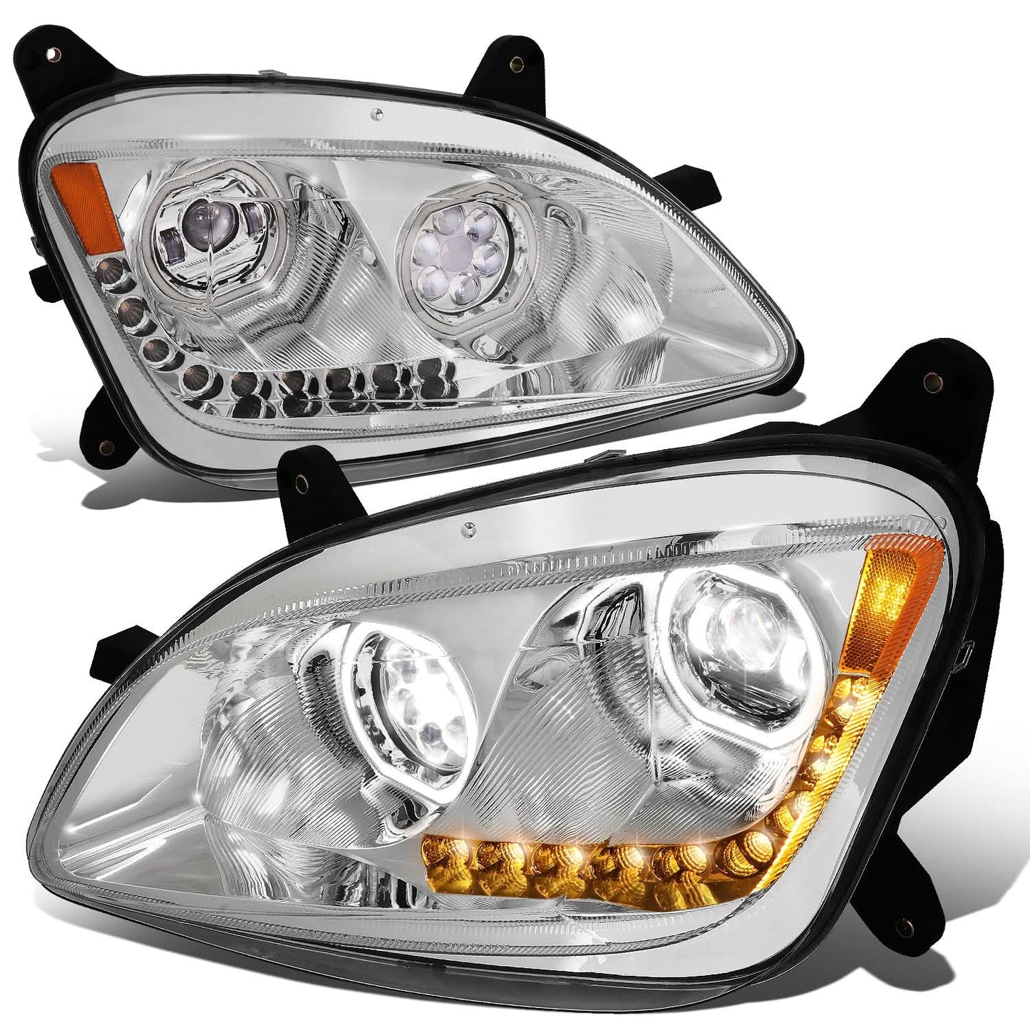 2011-2020 Peterbilt 579 LED Clear Headlights