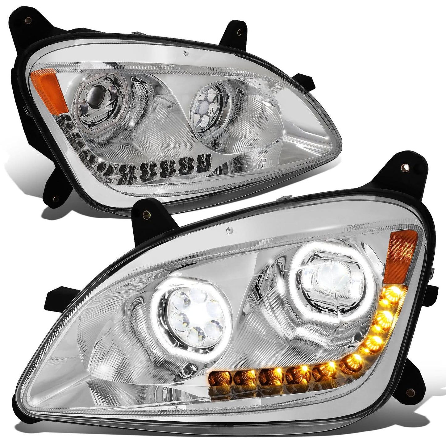 2011-2020 Peterbilt 579 LED Clear Headlights