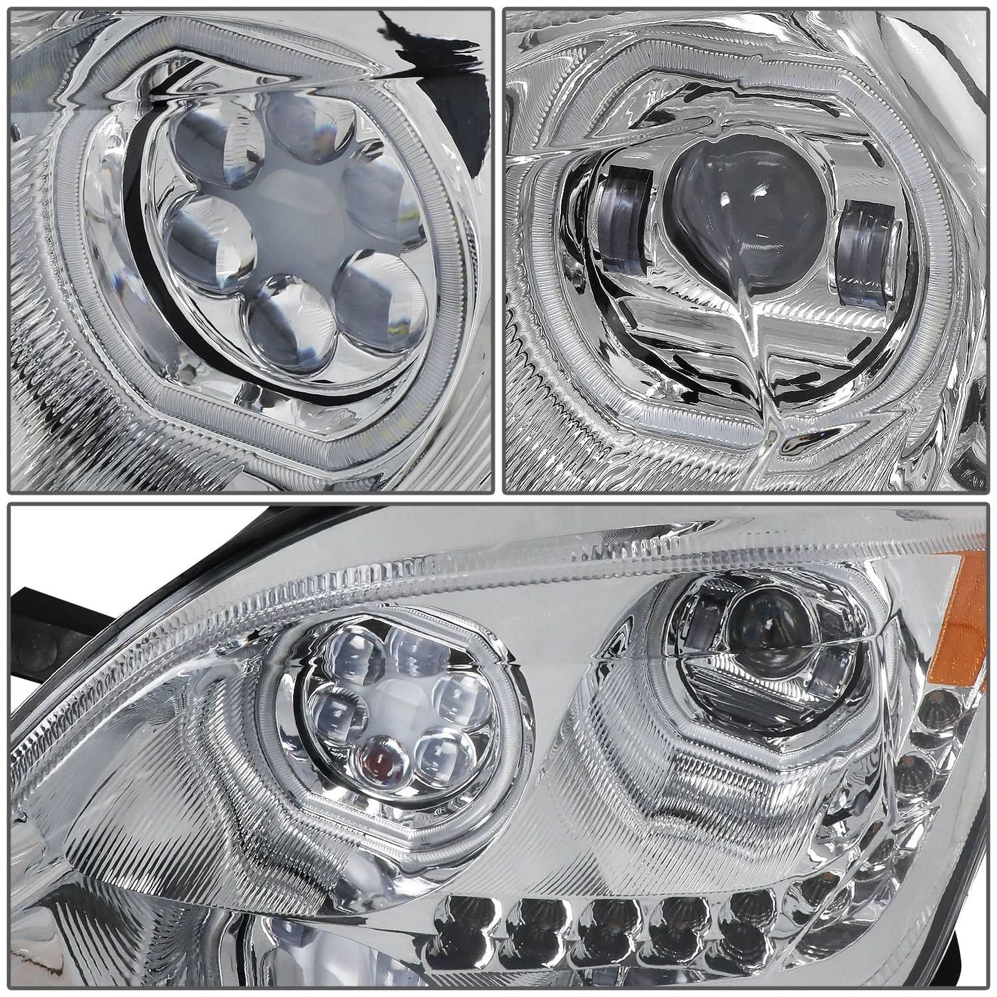 2011-2020 Peterbilt 579 LED Clear Headlights