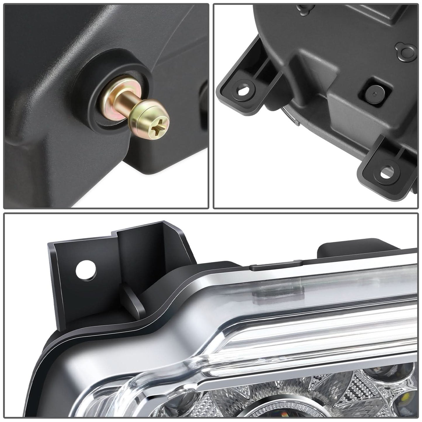 2008-2014 Dodge Challenger LED Chrome Headlights