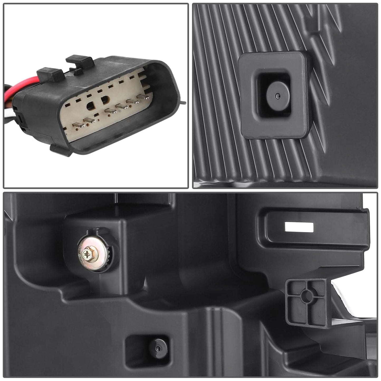 2018-2019 Ford F150 Black Headlights