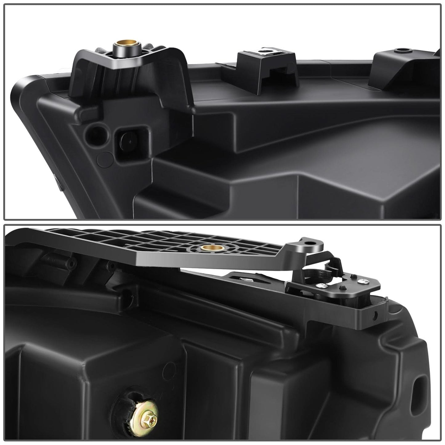 2019-2021 Dodge Ram LED Headlights Black