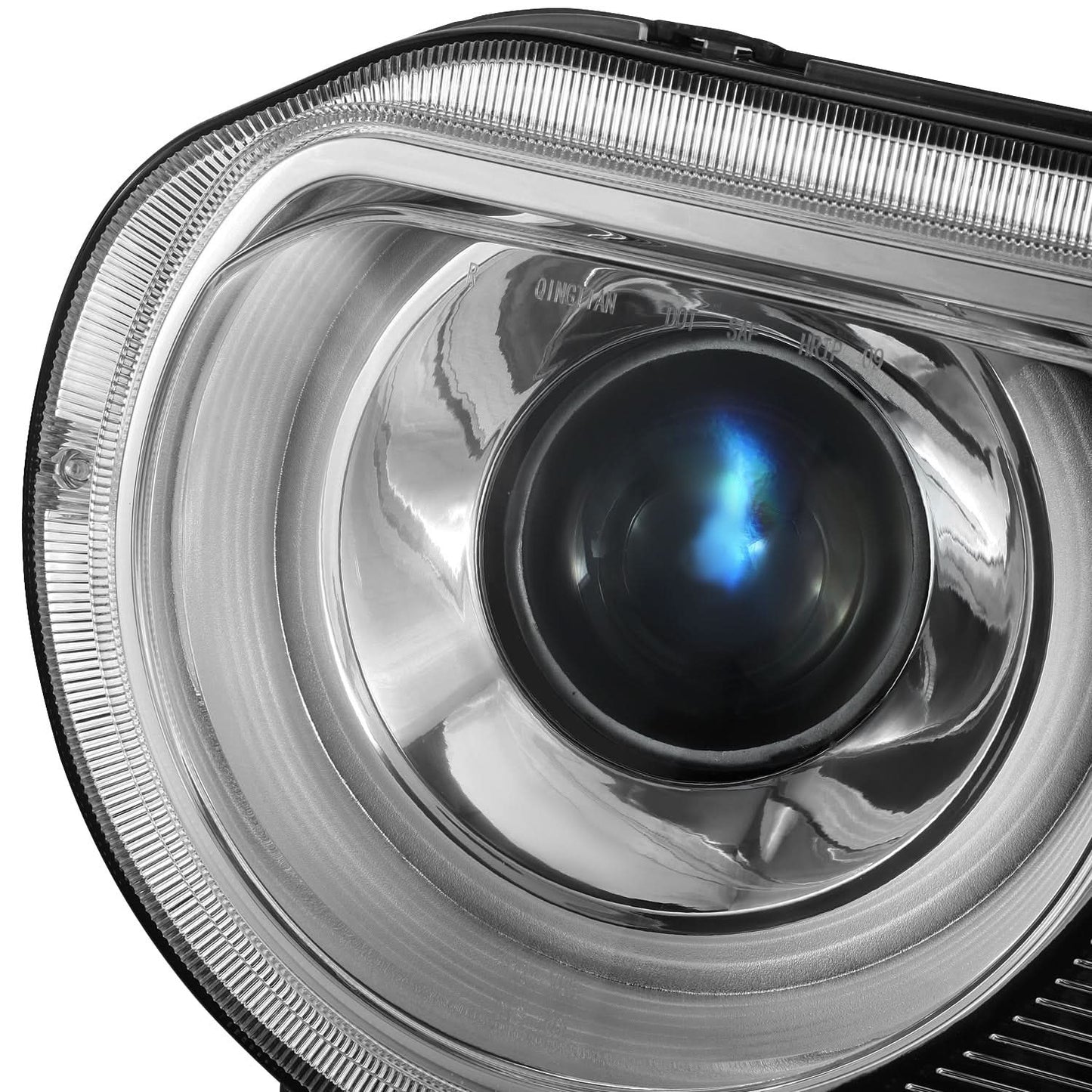 2008-2014 Dodge Challenger OE Style HID Headlights - Chrome
