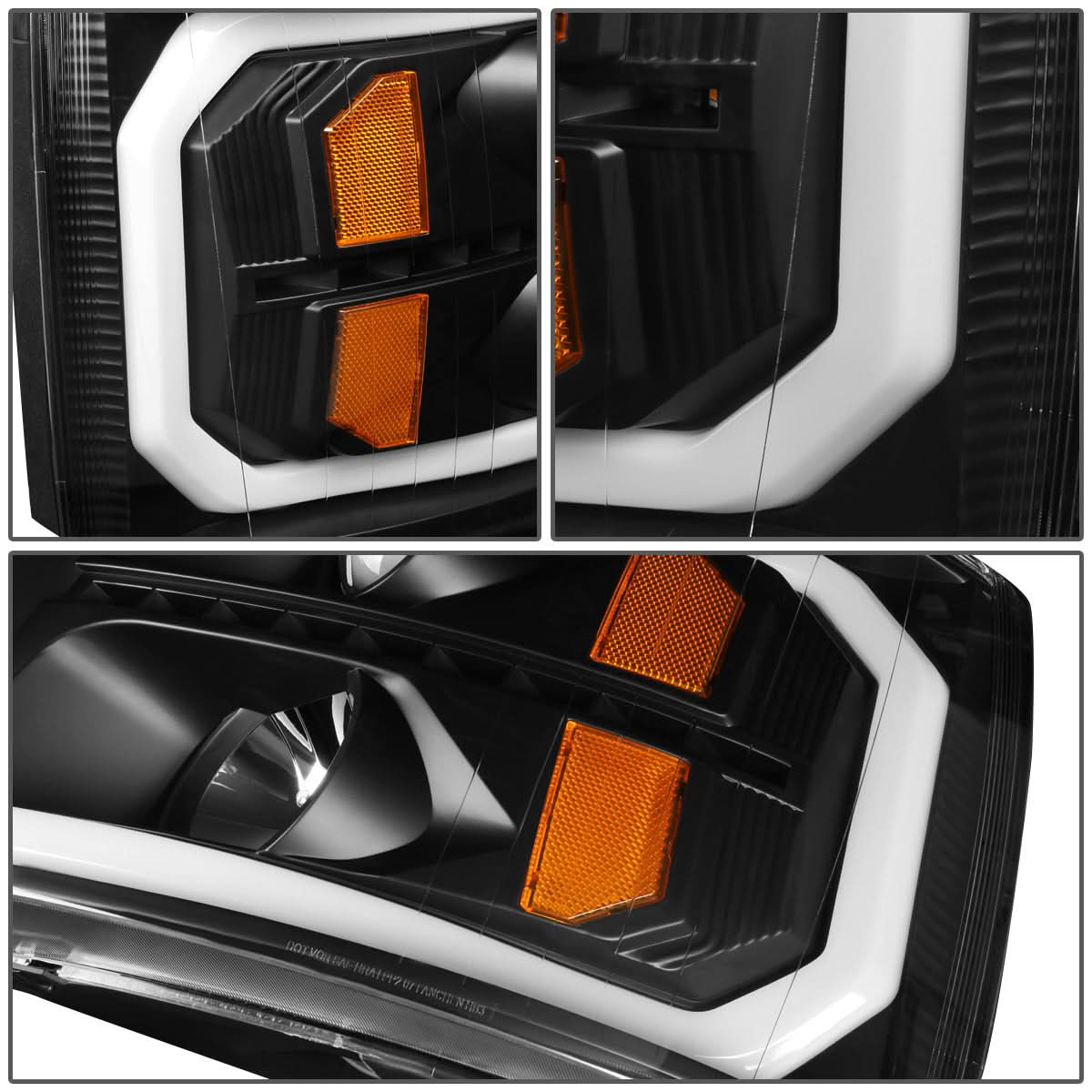07-14 Chevrolet Silverado LED DRL Sequential Turn Signal Headlights