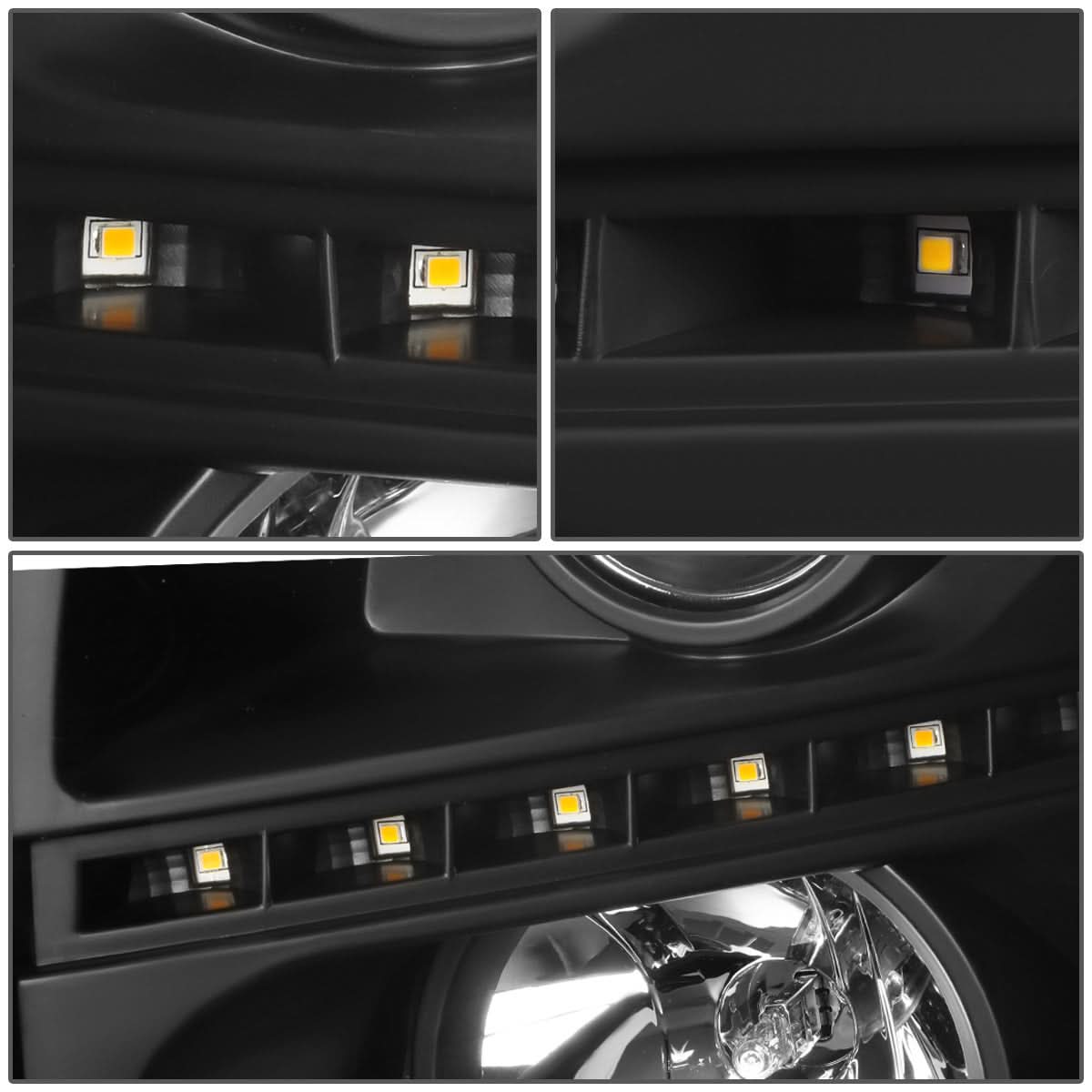 07-14 Chevrolet Silverado LED DRL Sequential Turn Signal Headlights