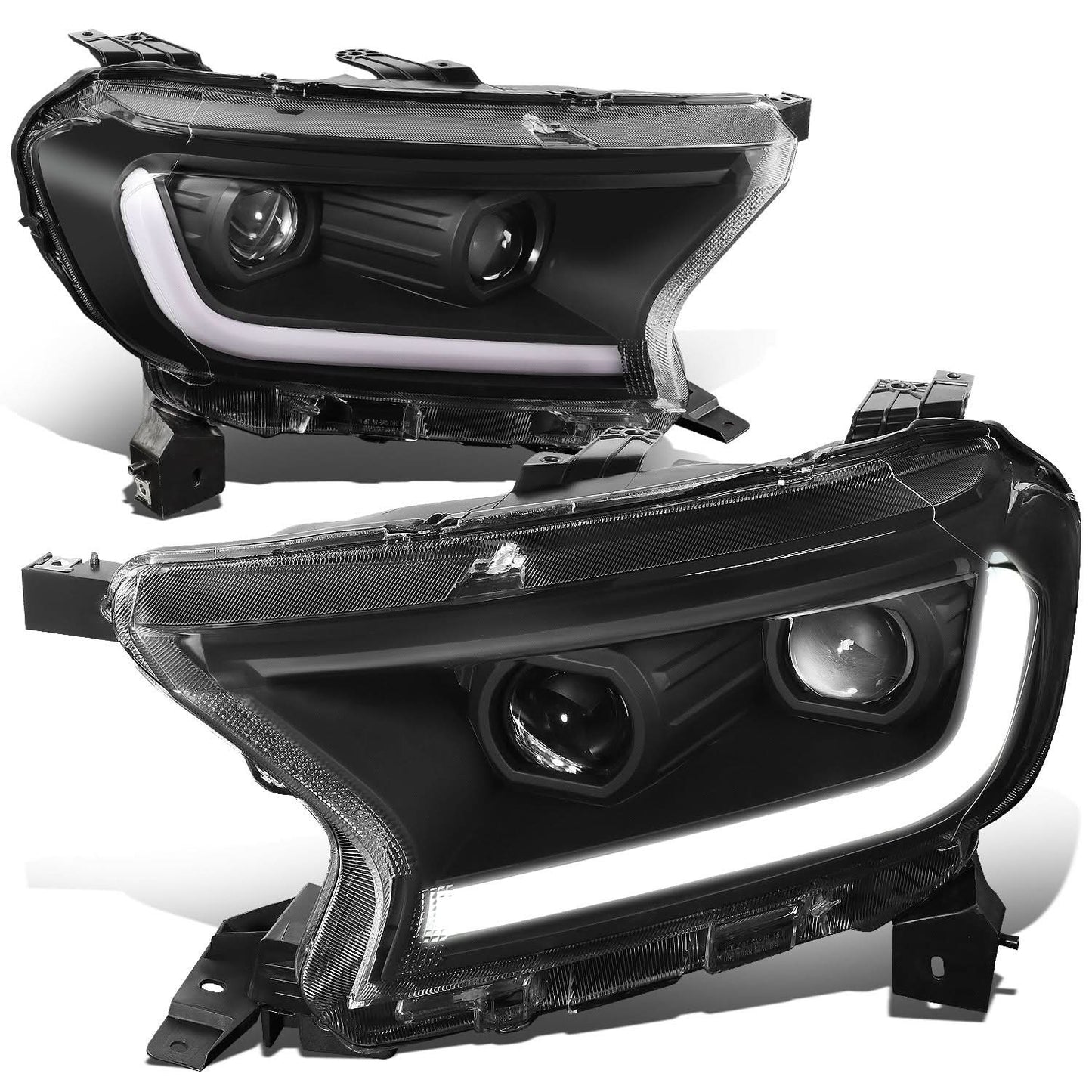 2019-2021 Ford Ranger Sequential LED DRL Switchback Headlights
