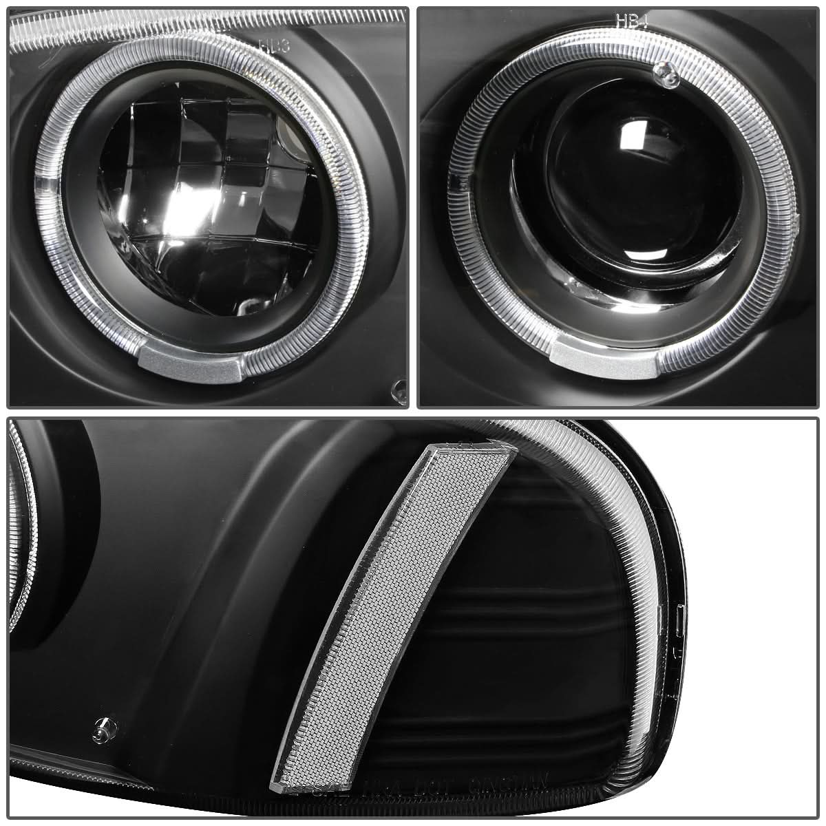 01-06 GMC Yukon Denali / Sierra 1500 Denali LED Halo Projector Headlights