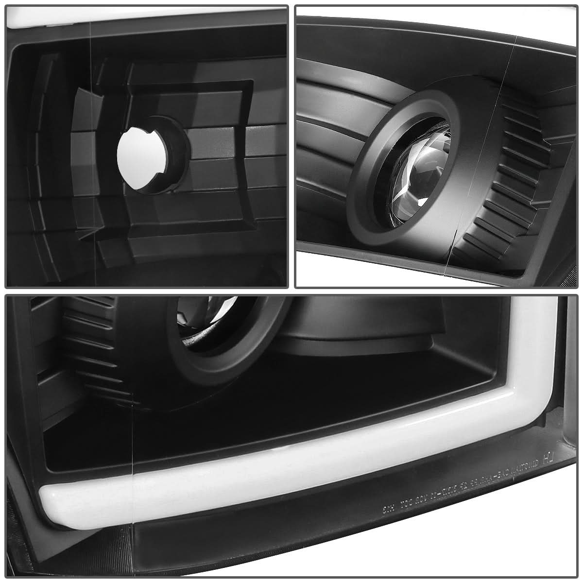 2011-2016 Ford F-250 F-350 F-450 F-550 LED Halo Projector Headlights