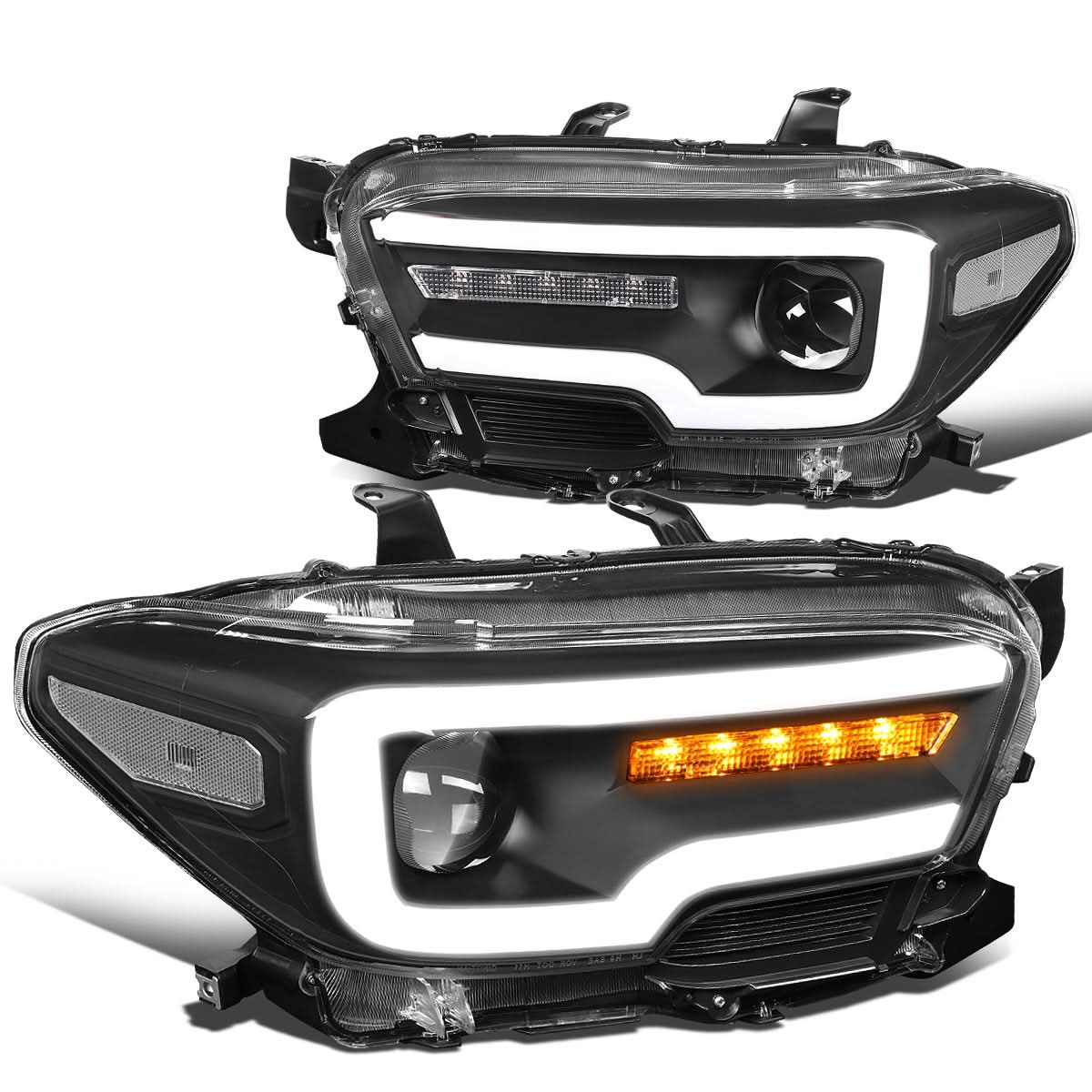 2016-2020 Toyota Tacoma Sequential LED DRL Projector Headlights