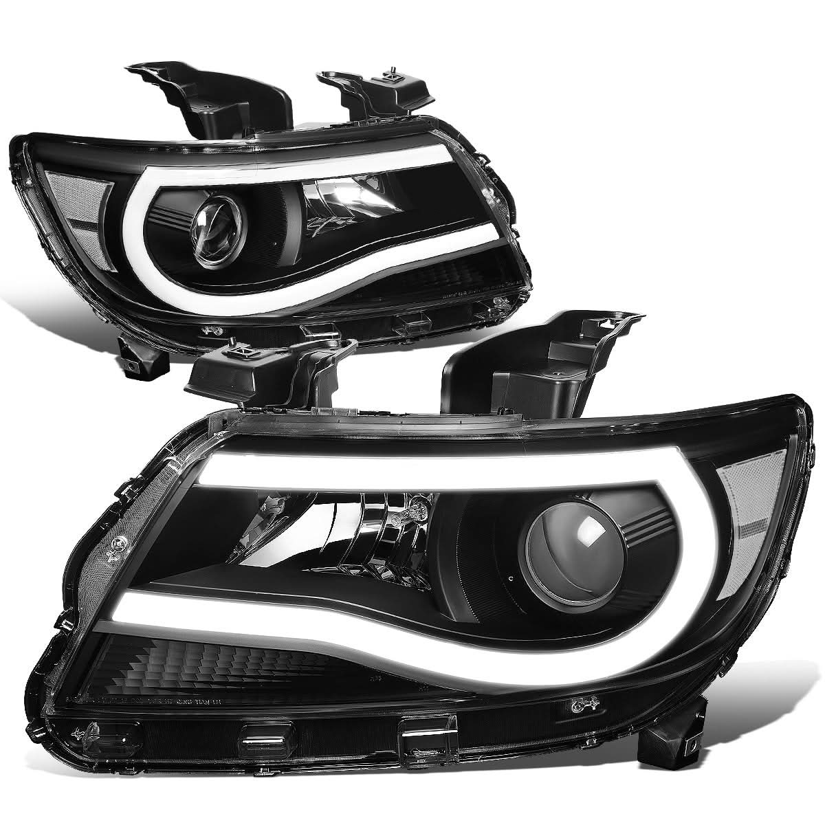 15-20 Chevy Colorado Full LED U-Tube DRL Projector Headlights
