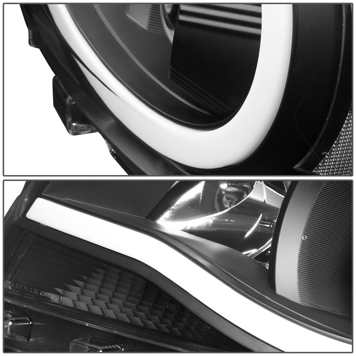 15-20 Chevy Colorado Full LED U-Tube DRL Projector Headlights