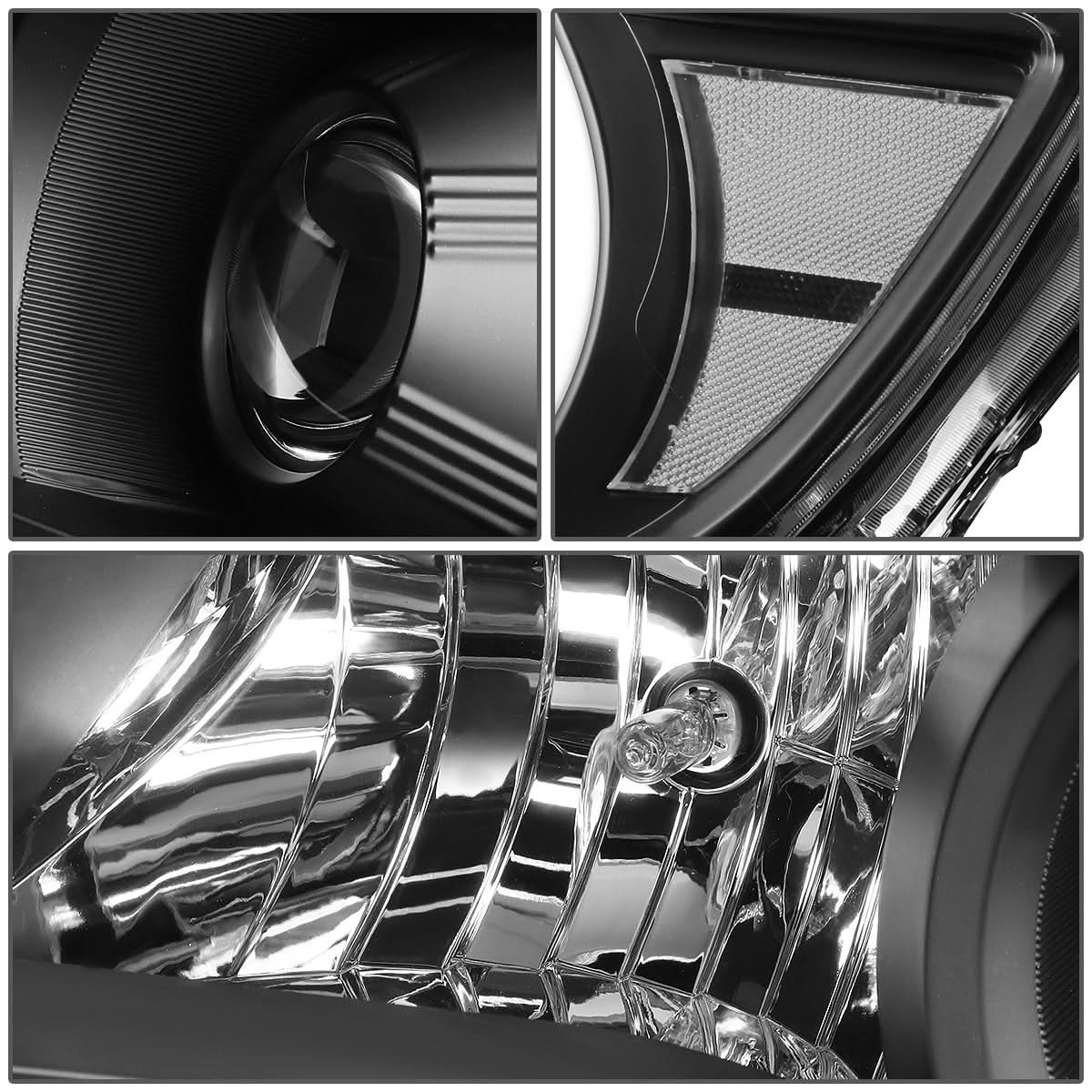 15-20 Chevy Colorado Full LED U-Tube DRL Projector Headlights