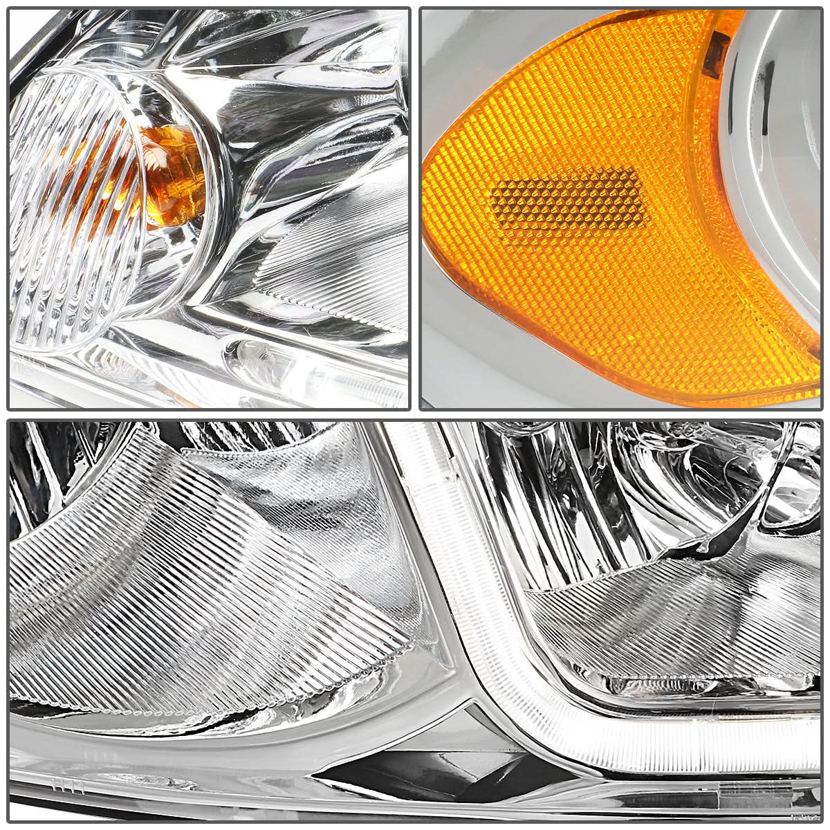 06-16 Chevrolet Impala/Monte Carlo LED DRL Headlights Chrome