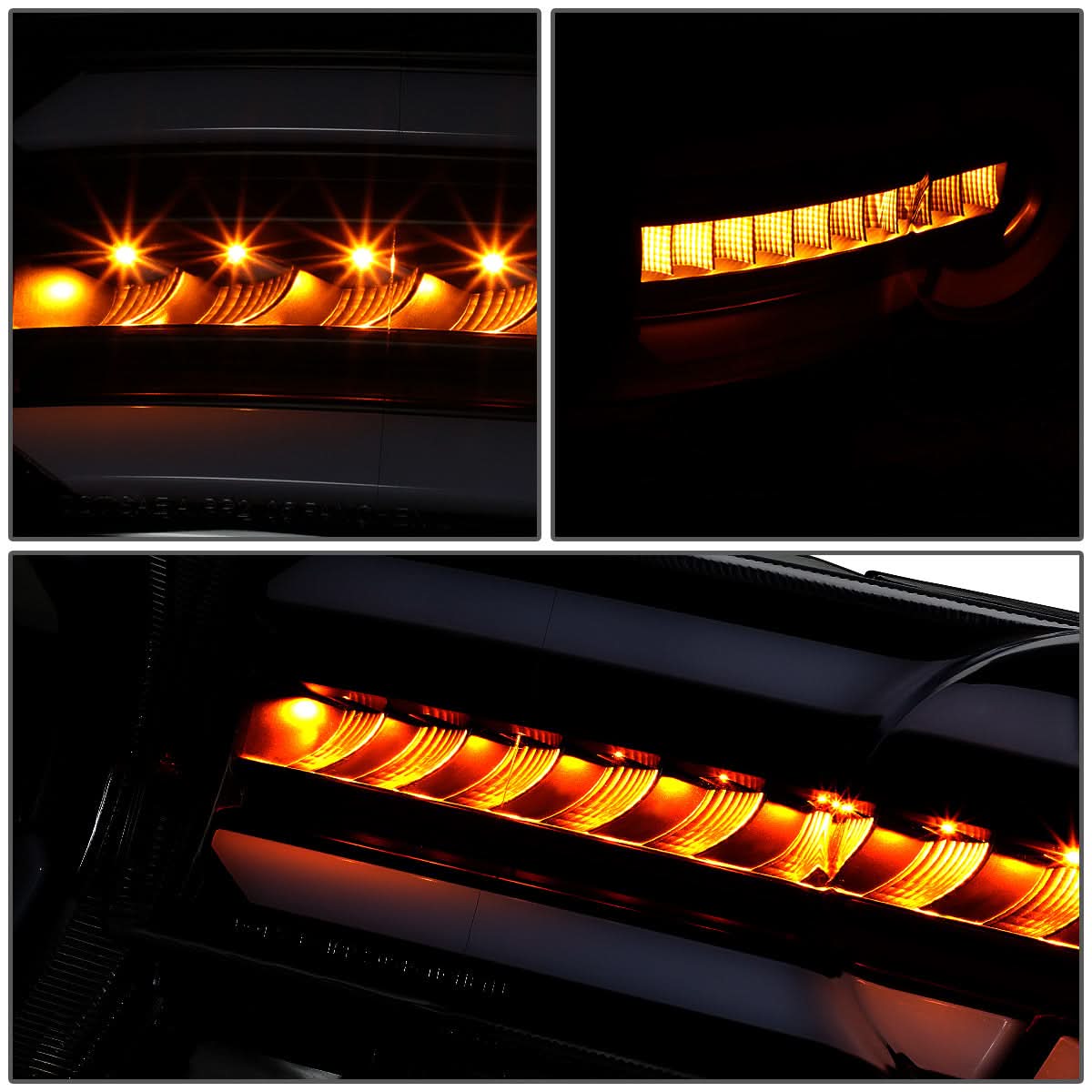07-14 Toyota FJ Cruiser LED DRL Sequential Turn Signal Headlights