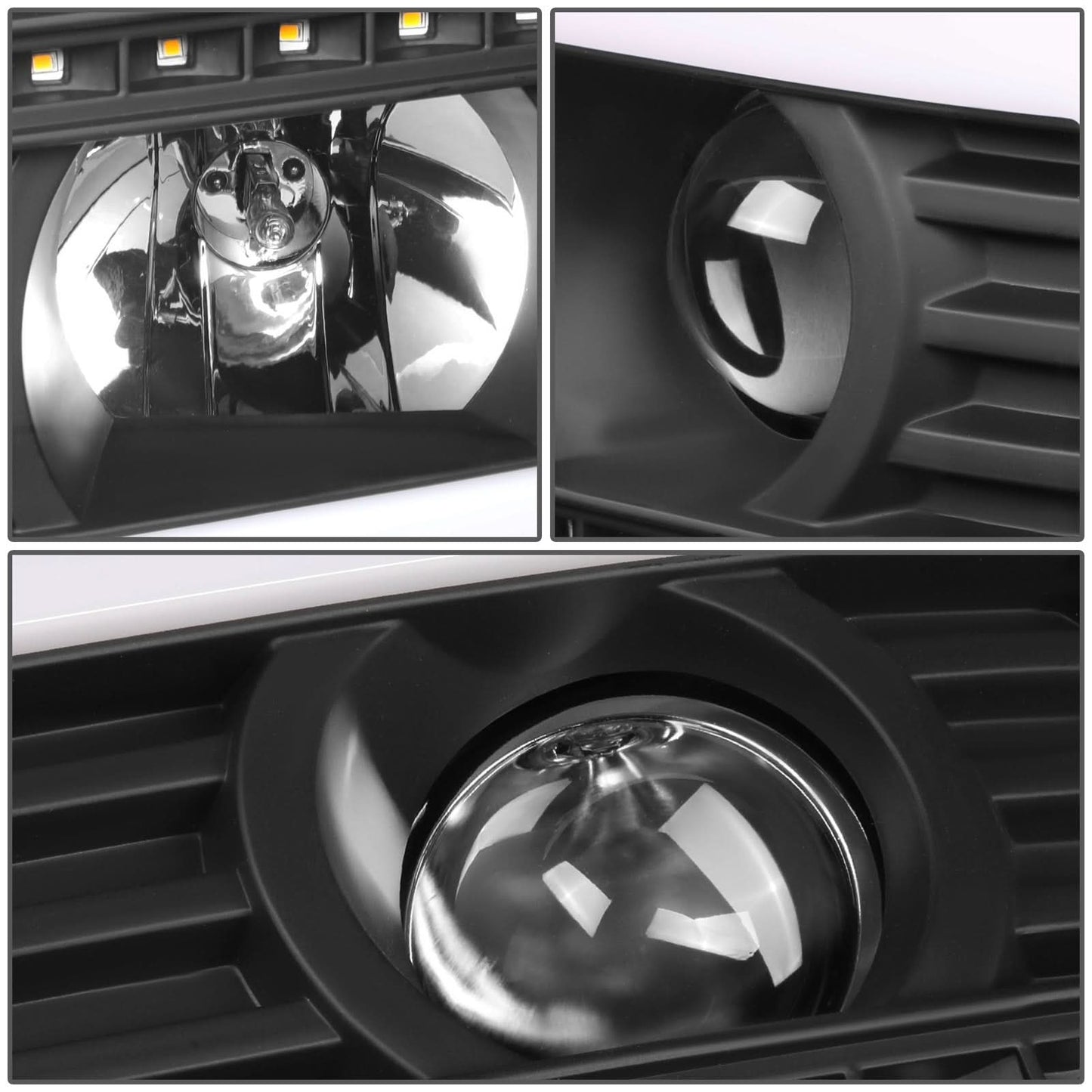 07-13 GMC Sierra 1500 / 07-14 Sierra 2500 3500 C-Bar LED DRL Headlights