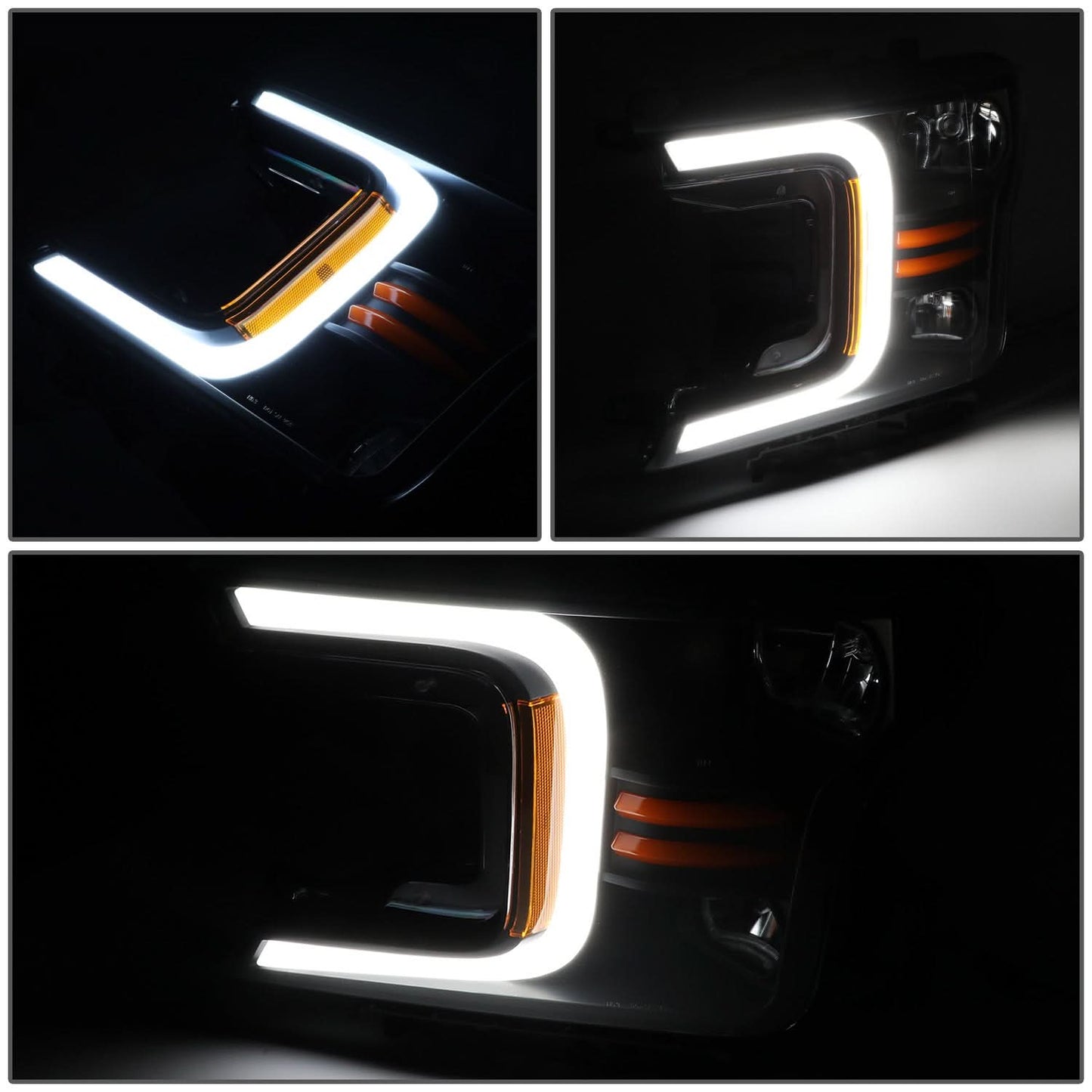 2018-2021 Ford F-150 C-Bar LED DRL Sequential Headlights