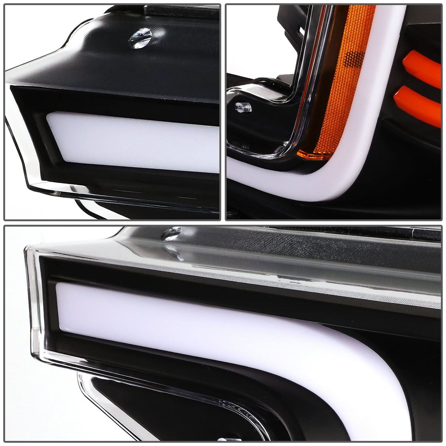 2018-2021 Ford F-150 C-Bar LED DRL Sequential Headlights