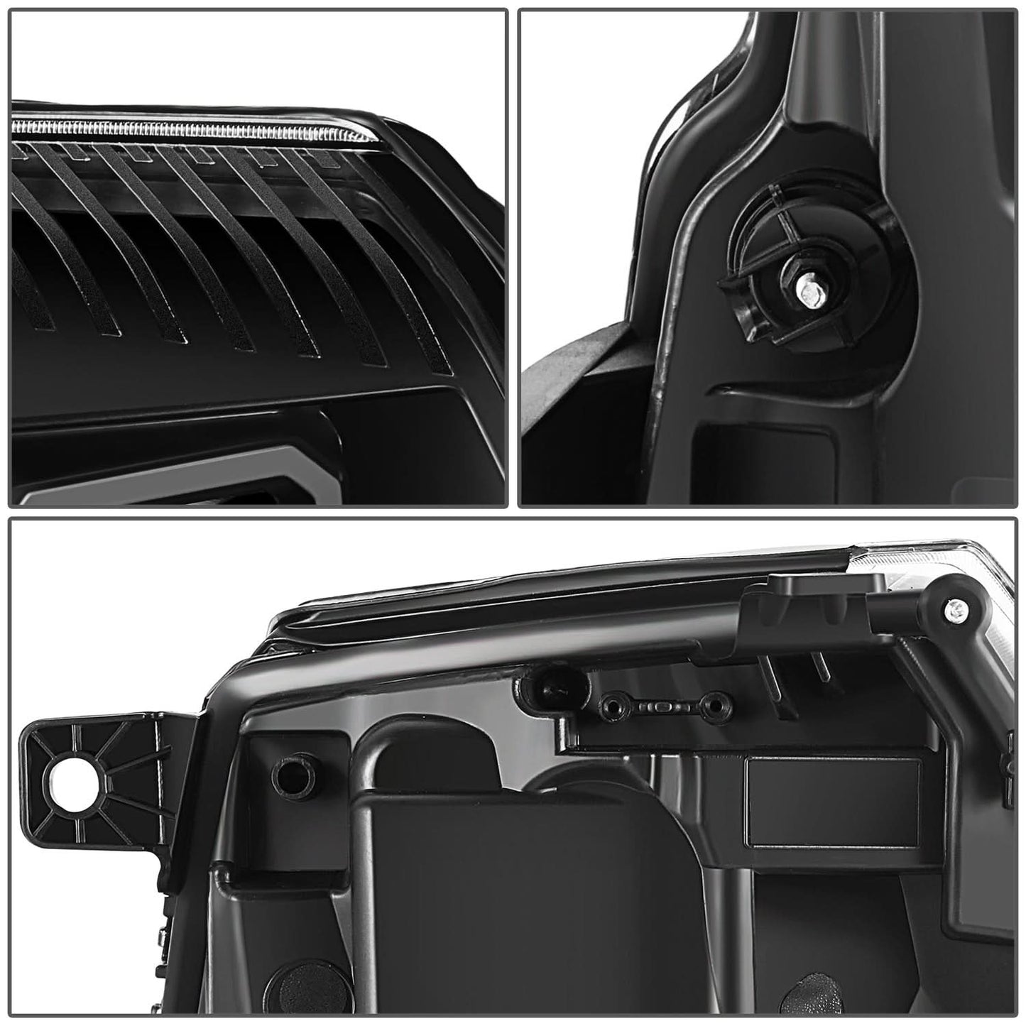 07-14 Cadillac Escalade Quad Projector LED Switchback Headlights