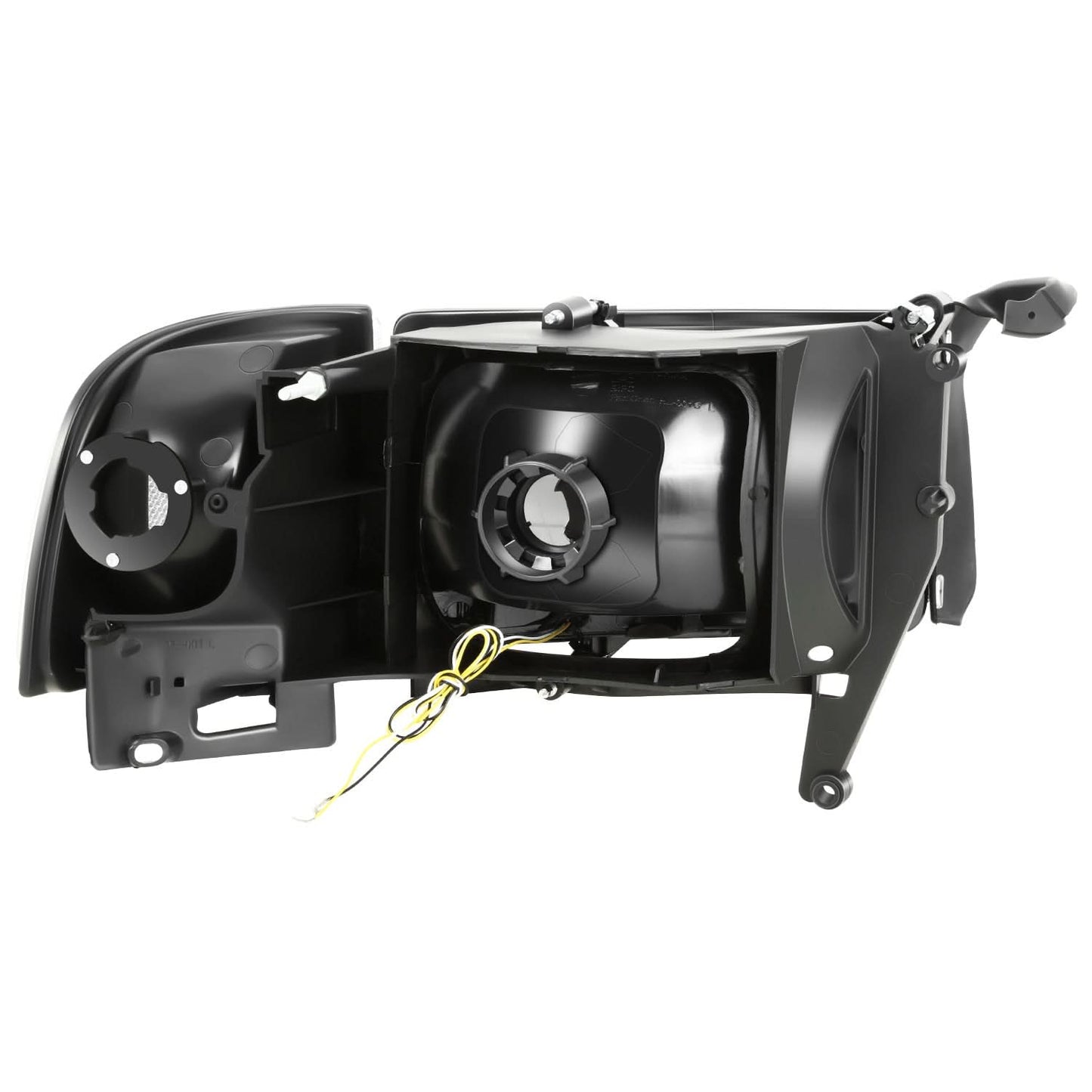 Clear Lens Black Housing LED Bar Headlights - 4PCS