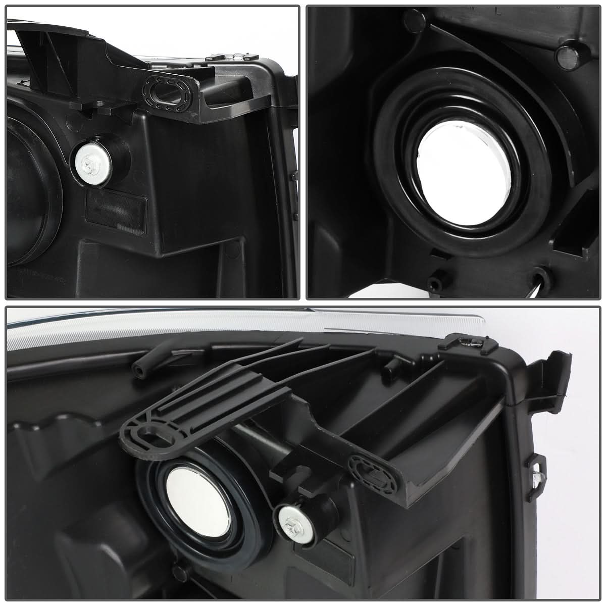 2007-2014 Chevrolet Silverado LED Reflector Headlights Chrome Housing