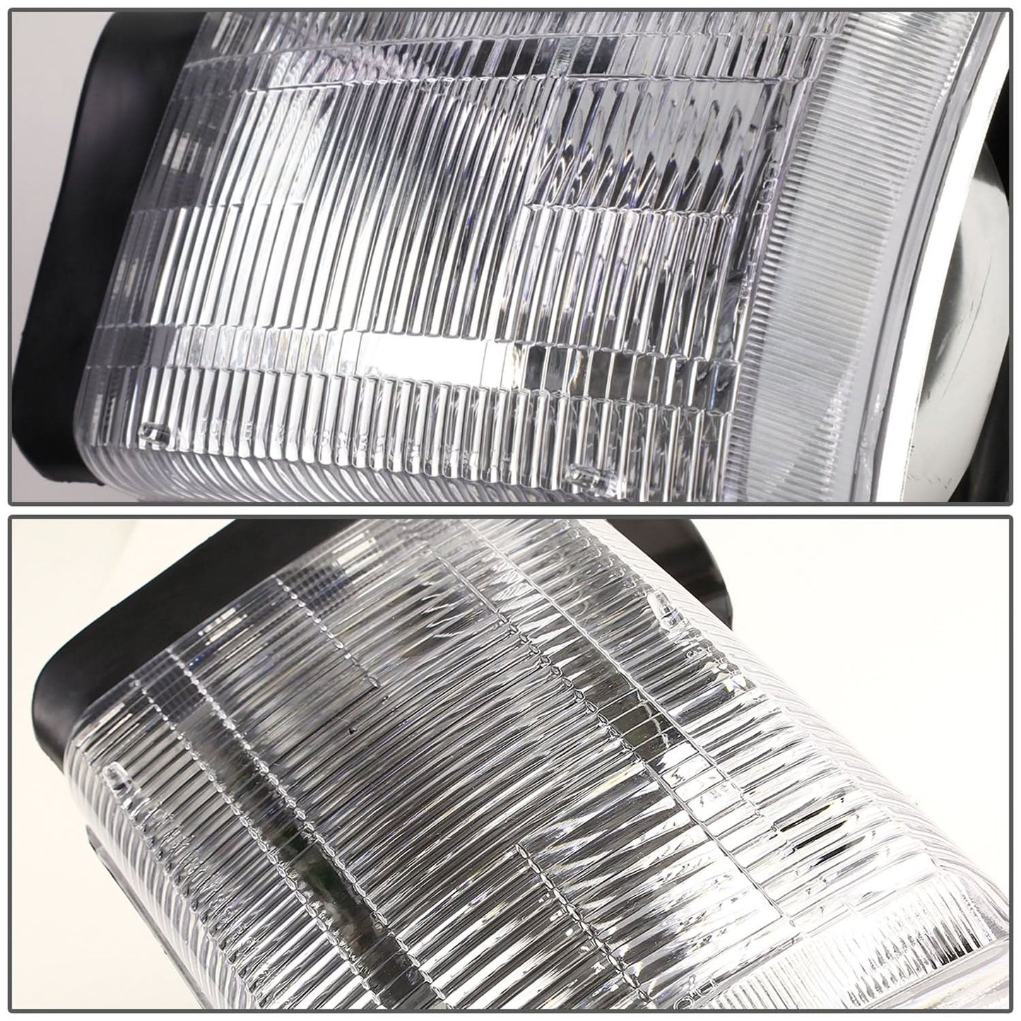 94-02 Dodge Ram OEM Style Chrome Housing Headlights - 2PC