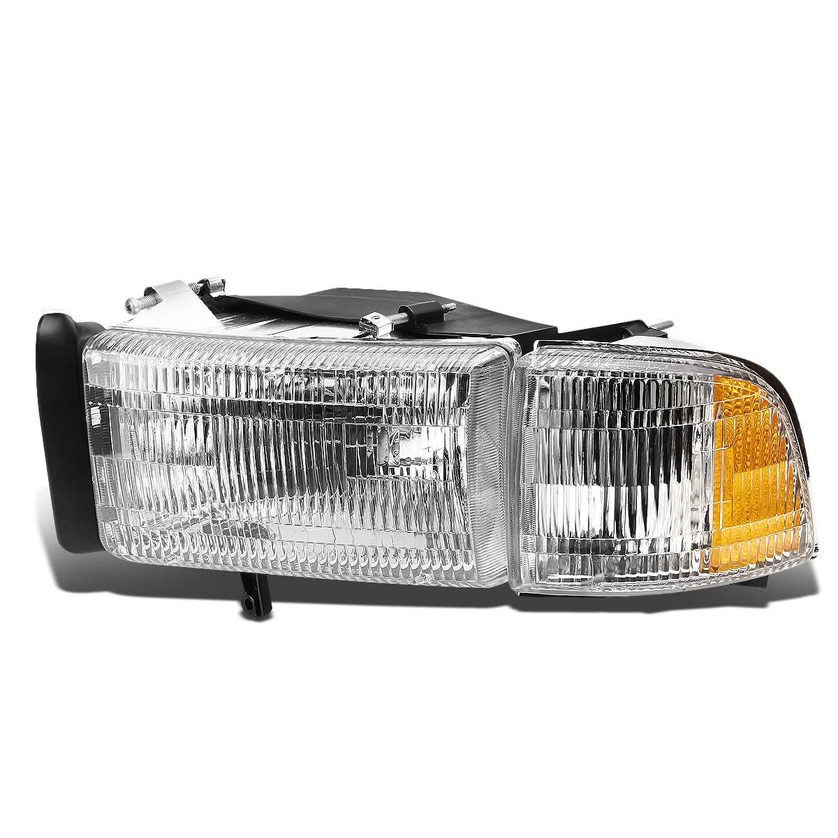 94-02 Dodge Ram OE Style Chrome Headlight - Left Side