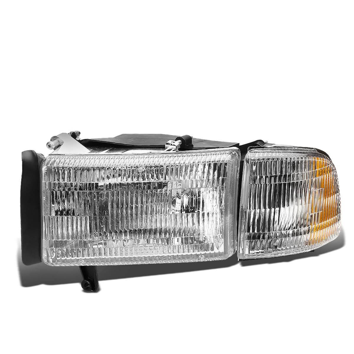 94-02 Dodge Ram OE Style Chrome Headlight - Left Side