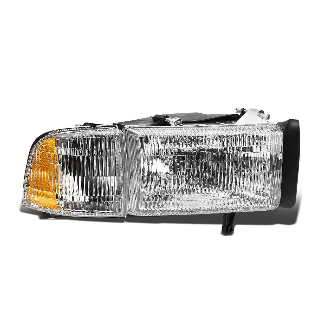 94-02 Dodge Ram OEM Style Right Headlight - Chrome Housing